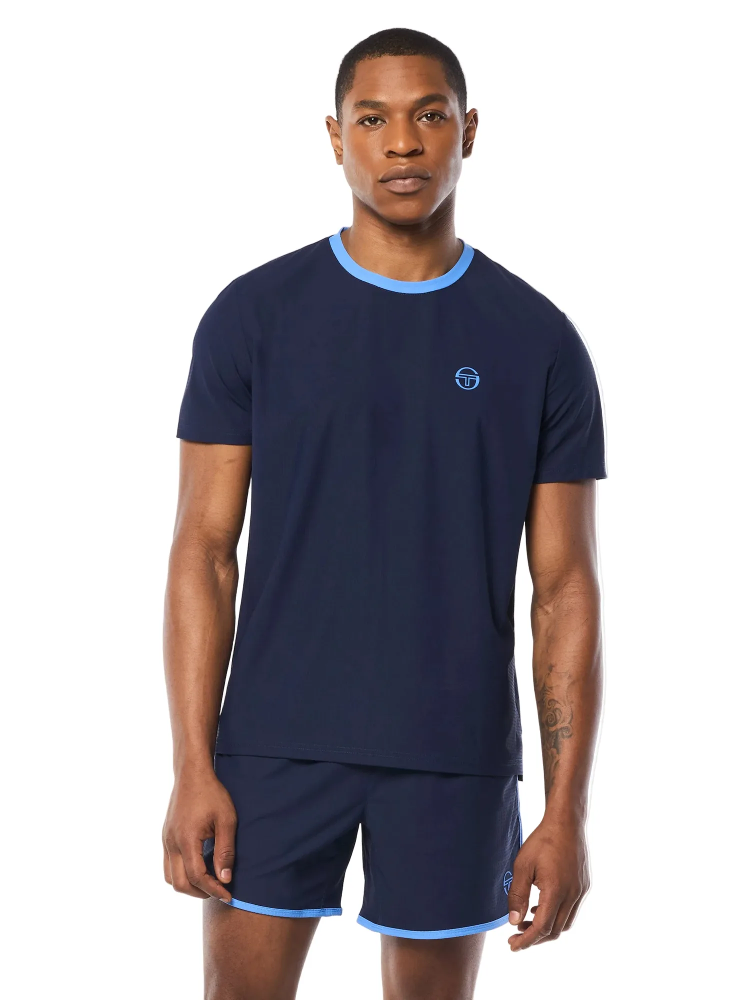 Grata Active T-Shirt- Maritime Blue