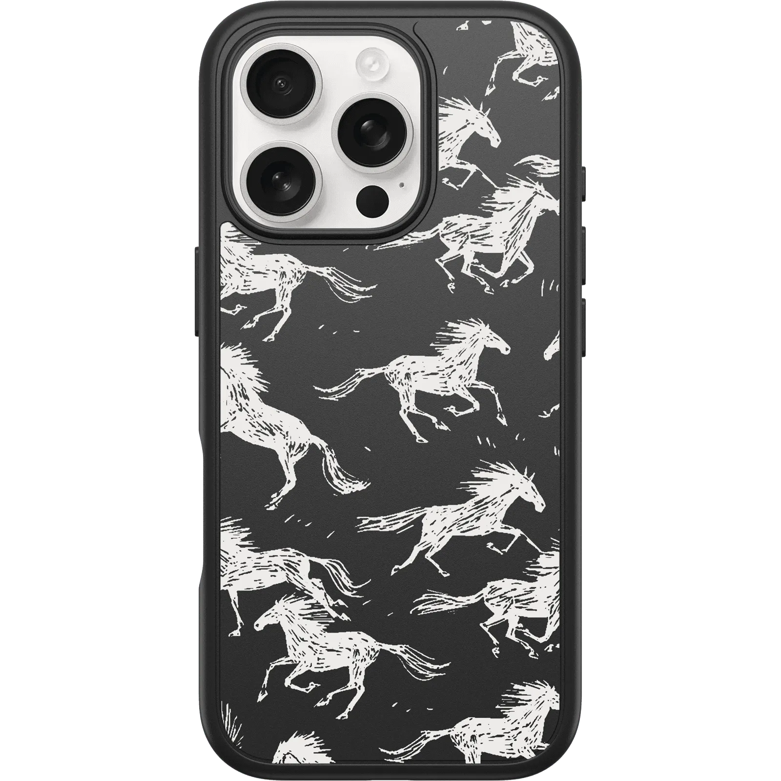 iPhone 16 Pro MagSafe Symmetry Western Noir: Styl i funkcja