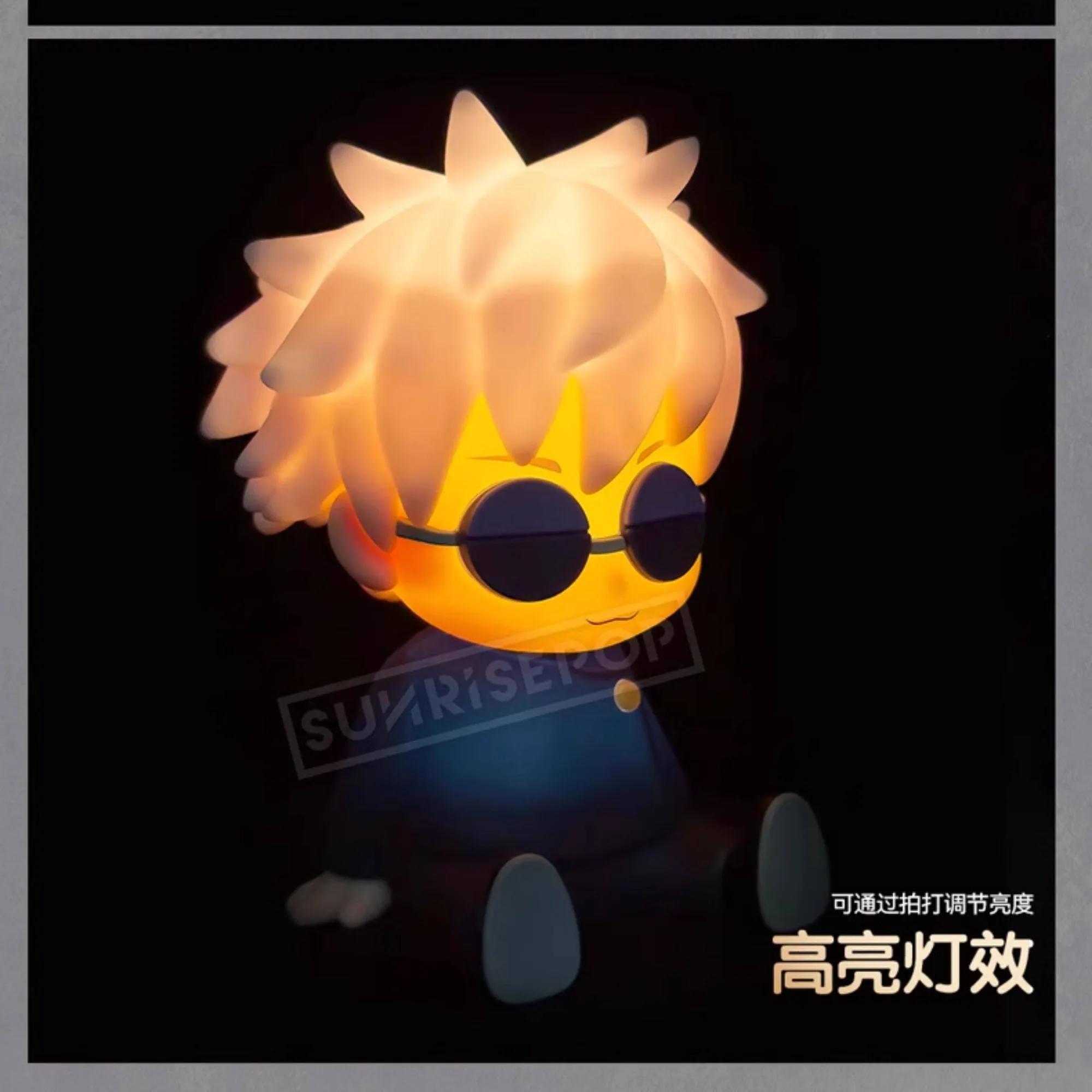 Jujutsu Kaisen Gojo Satoru Lampe de nuit tactile USB rechargeable SUNRISEPOP