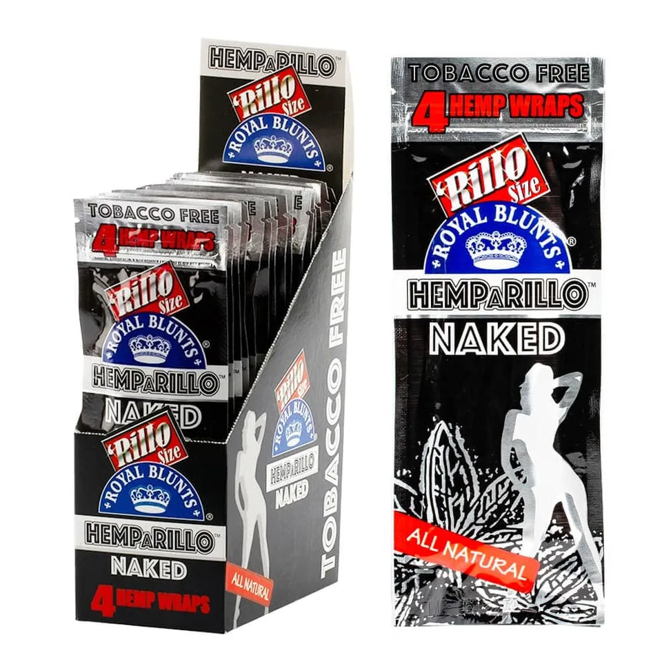 Perfekten Blunt mit Hemprillo Naked Wraps drehen