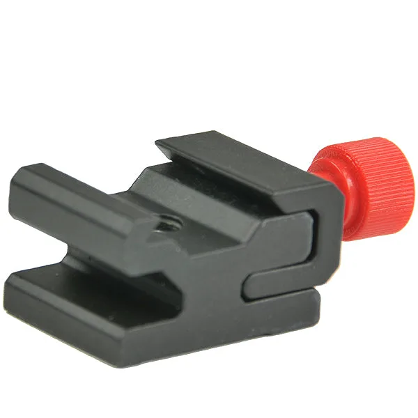 Speedlite Cold Shoe Hotshoe 1/4 Screw to Flash Hot Shoe Mount Adapter H6800R