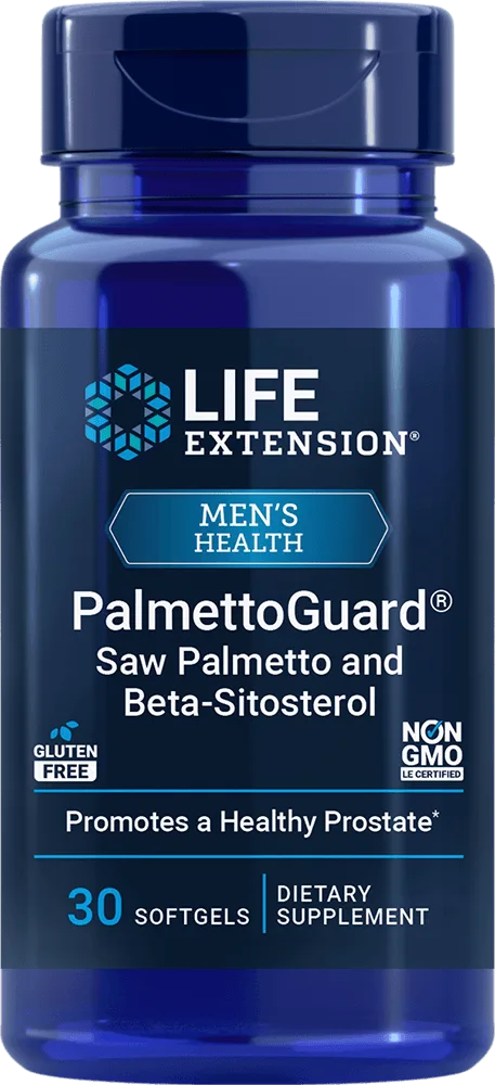 PalmettoGuard® Saw Palmetto and Beta-Sitosterol, 30 softgels
