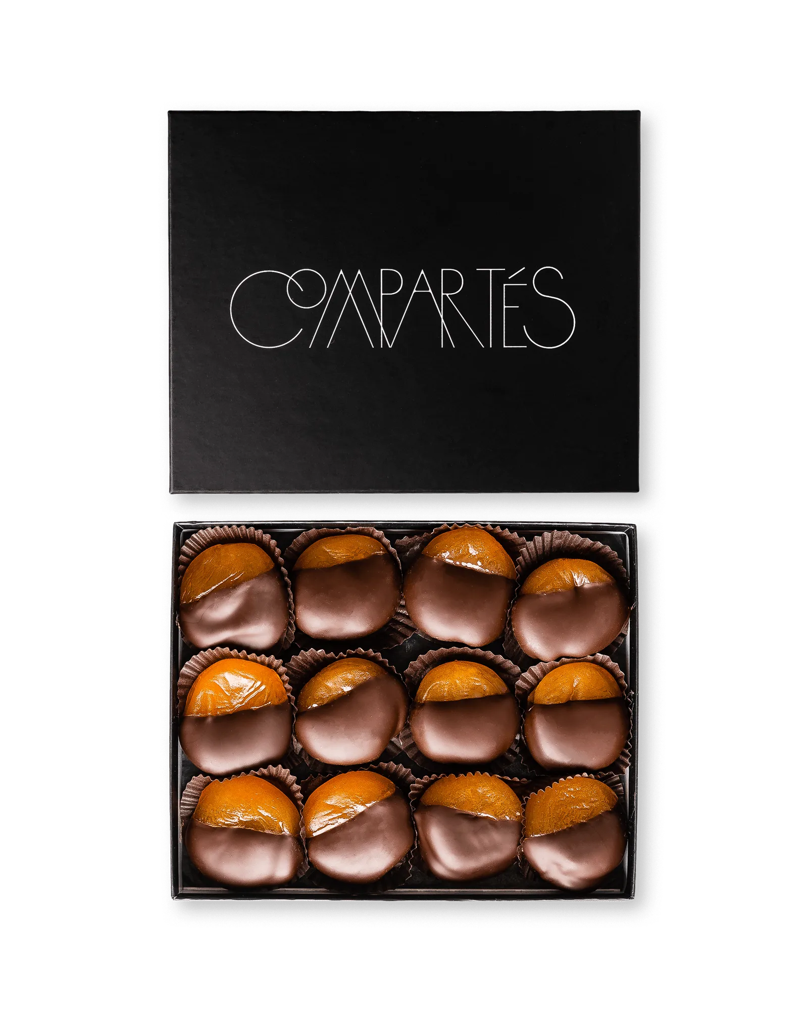 Dark Chocolate Covered Apricots Gift Box