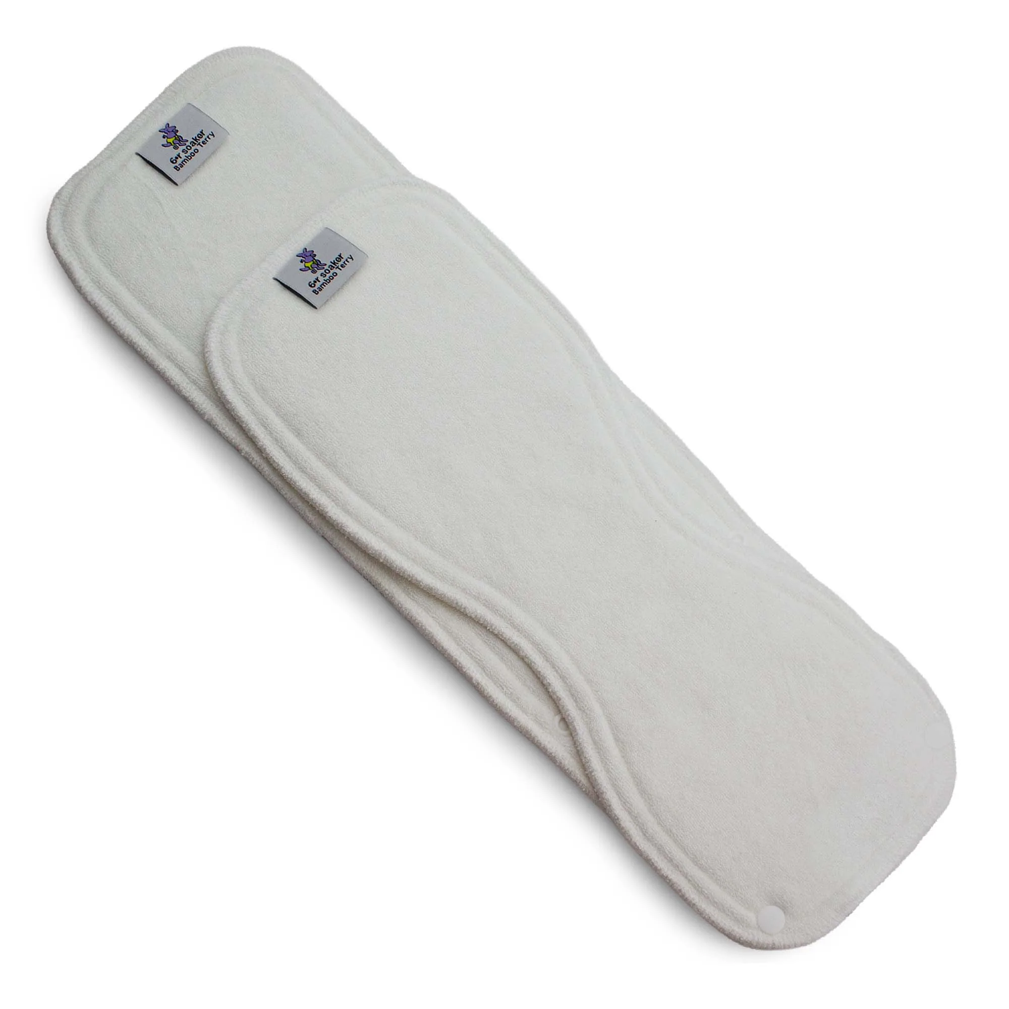 6r Soaker Insert Set | Bamboo Terry - 12 Layer High Absorbency