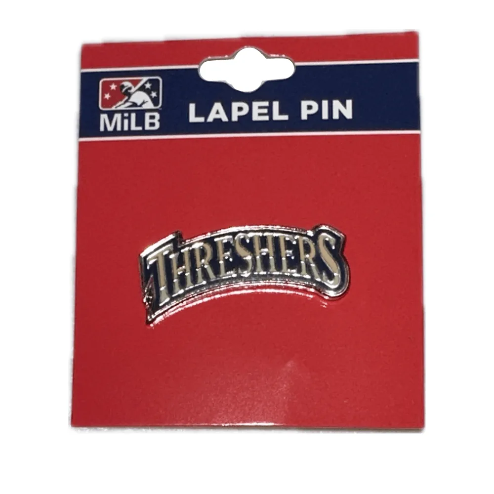 Pin à revers logo script Clearwater Threshers