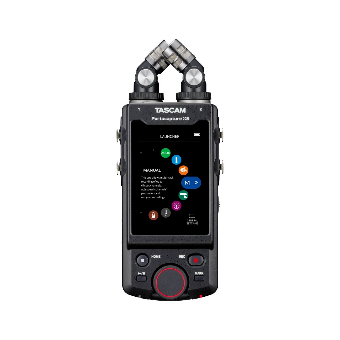 TASCAM Portacapture X8 32-Bit 8-Kanal Multitrack-Feldrekorder