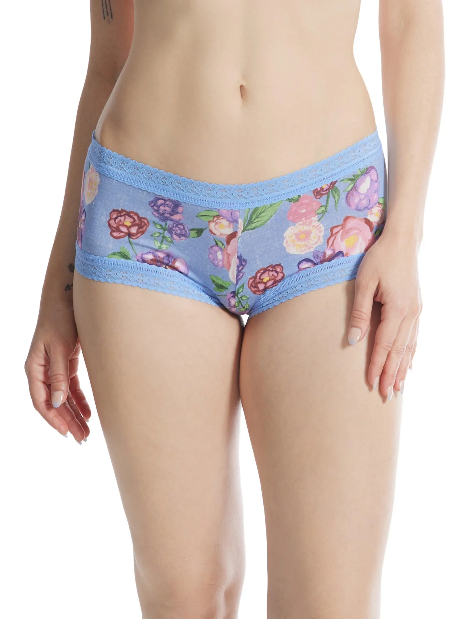 Boyshort DreamEaseTM stampato Chatsworth House Gardens Saldi
