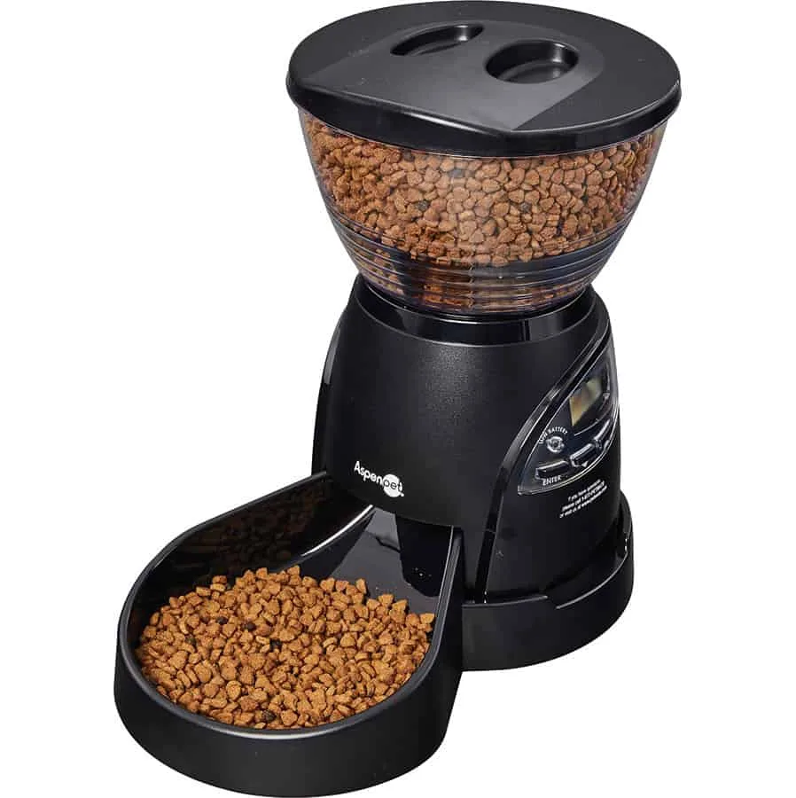 Aspen Pet Lebistro Electronic Portion Control Feeder 5 lb