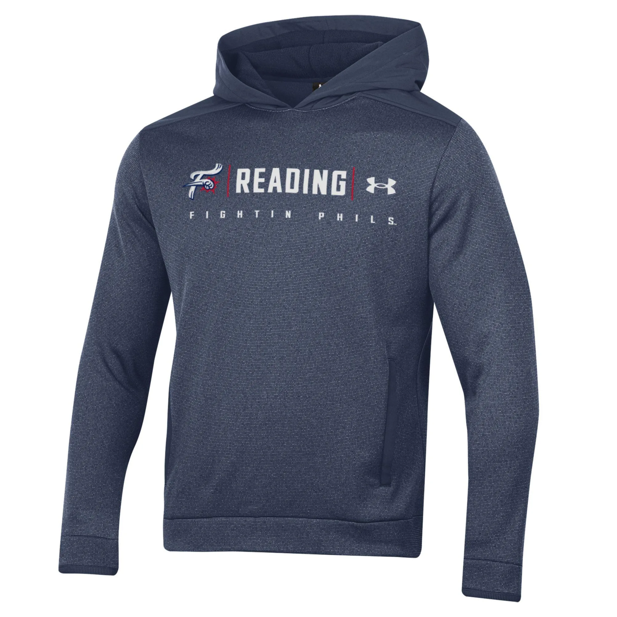 هودي صوف Storm Sweater من Under Armour بلون كحلي لفريق Fightin Phils