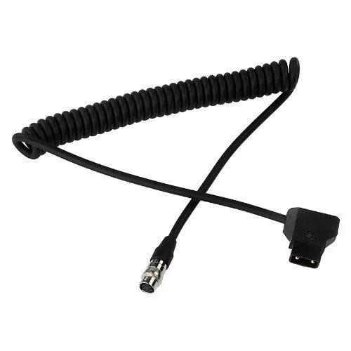 Fotodiox B4 2/3" Power Cable with 6 or 12 Pin Hirose Style Connectors to D-Tap or DC 12v Power Supply for Fujinon, Nikon, Canon, Angenieux, Schneider Lens Servo