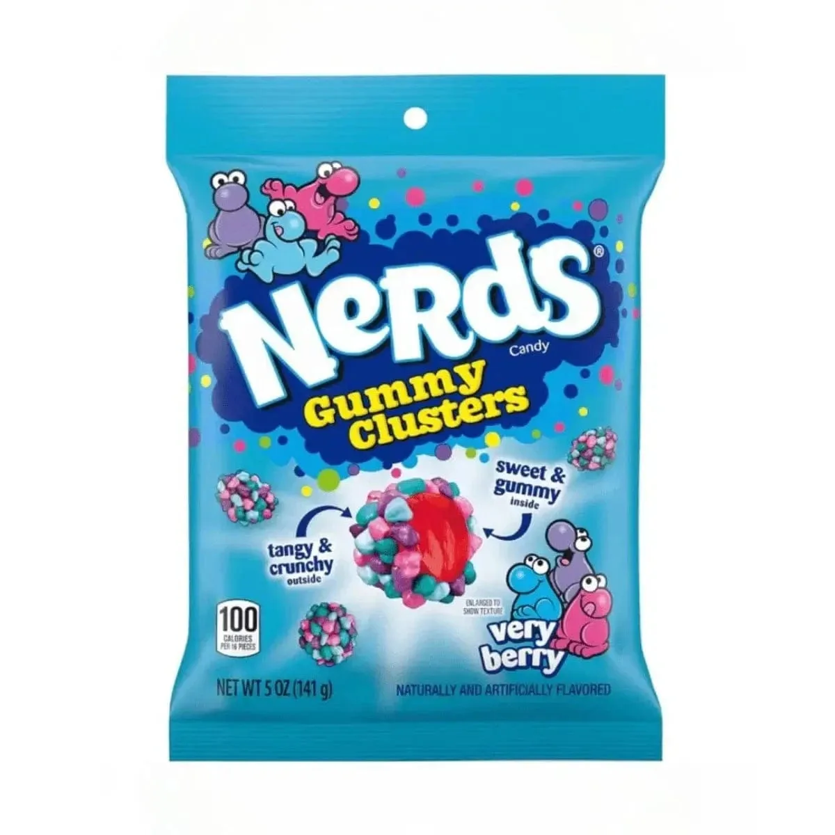 NERDS Gummy Clusters Very Berry 141g