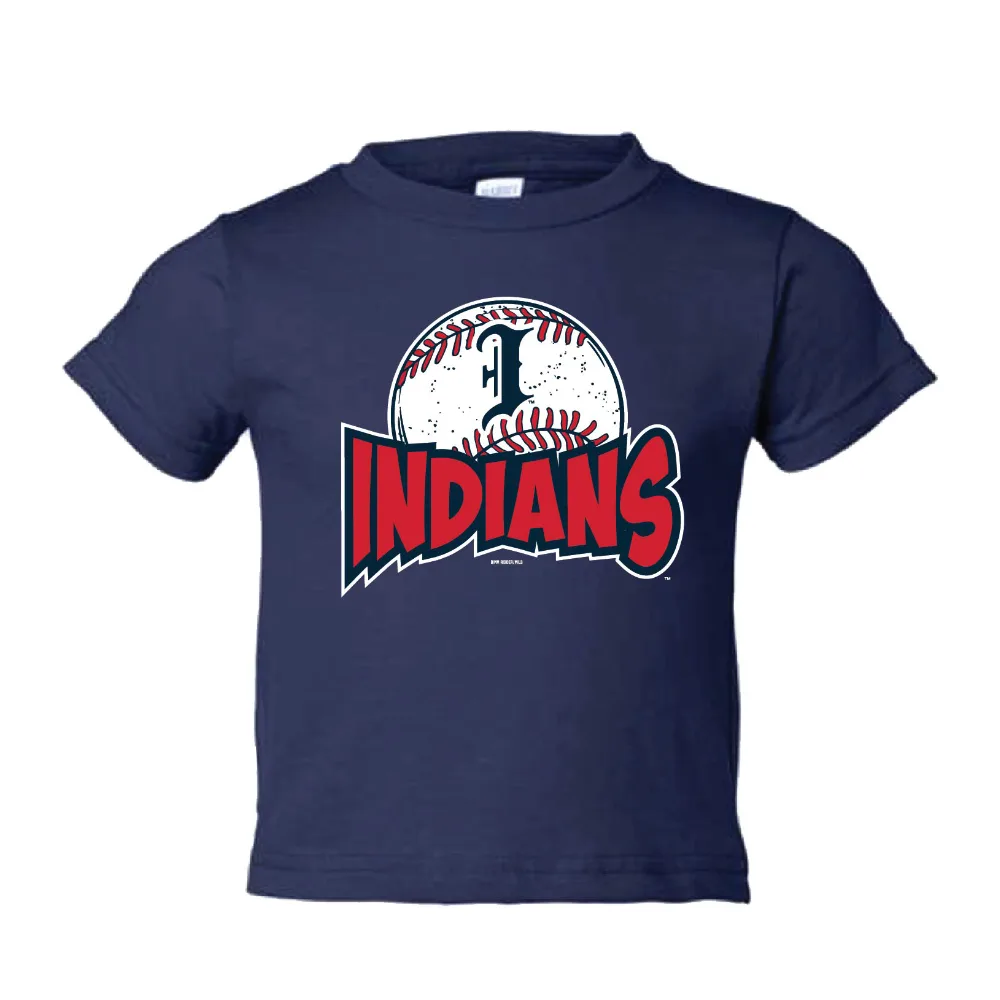 Indianapolis Indians Infant Navy Fanable Tee