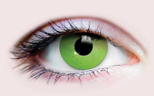 Lentes de contacto: Hulk