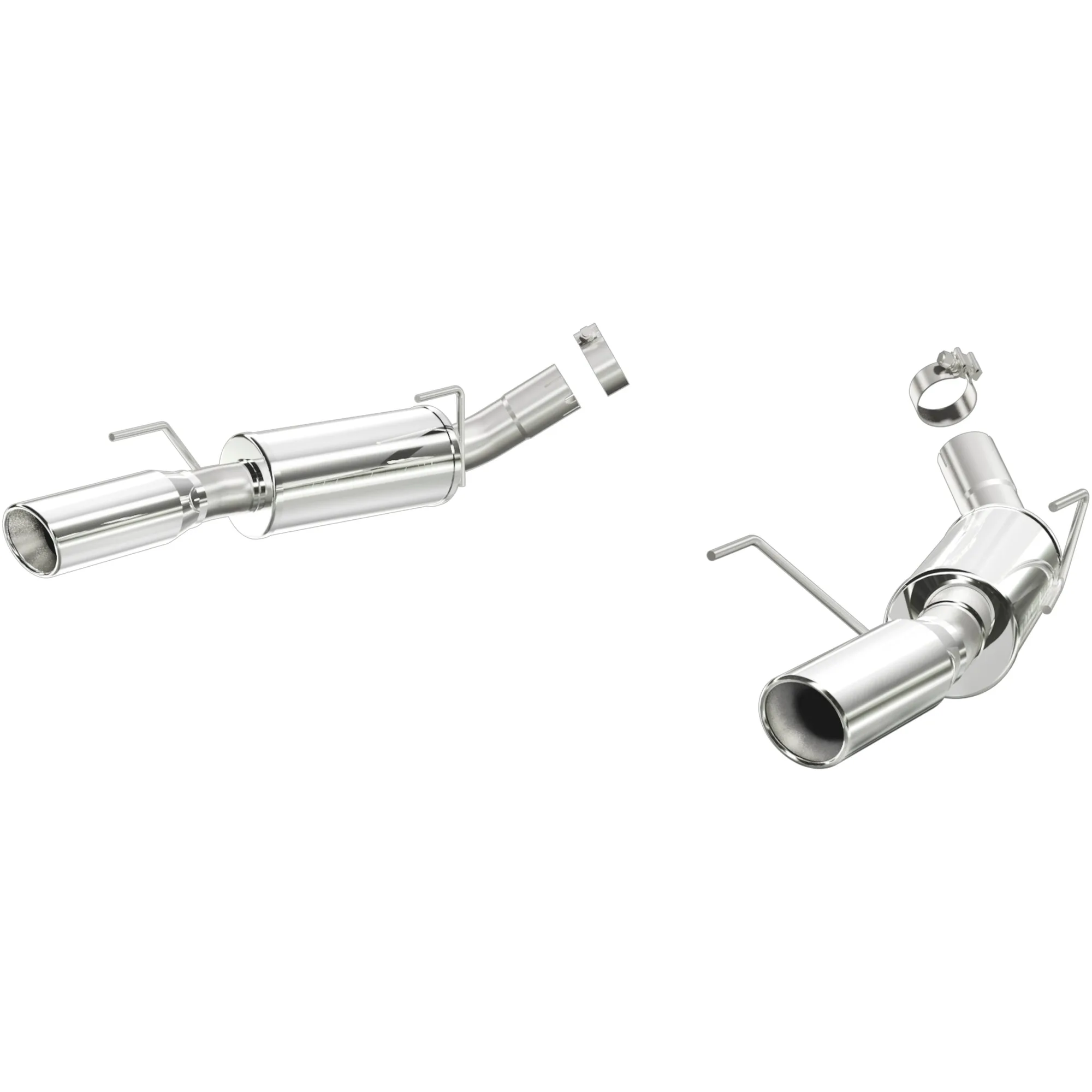 MagnaFlow 2005-2009 포드 머스탱 4.6L / 2007-2009 포드 머스탱 셸비 GT500 5.4L 컴피티션 시리즈 액슬백 퍼포먼스 배기 시스템 16793