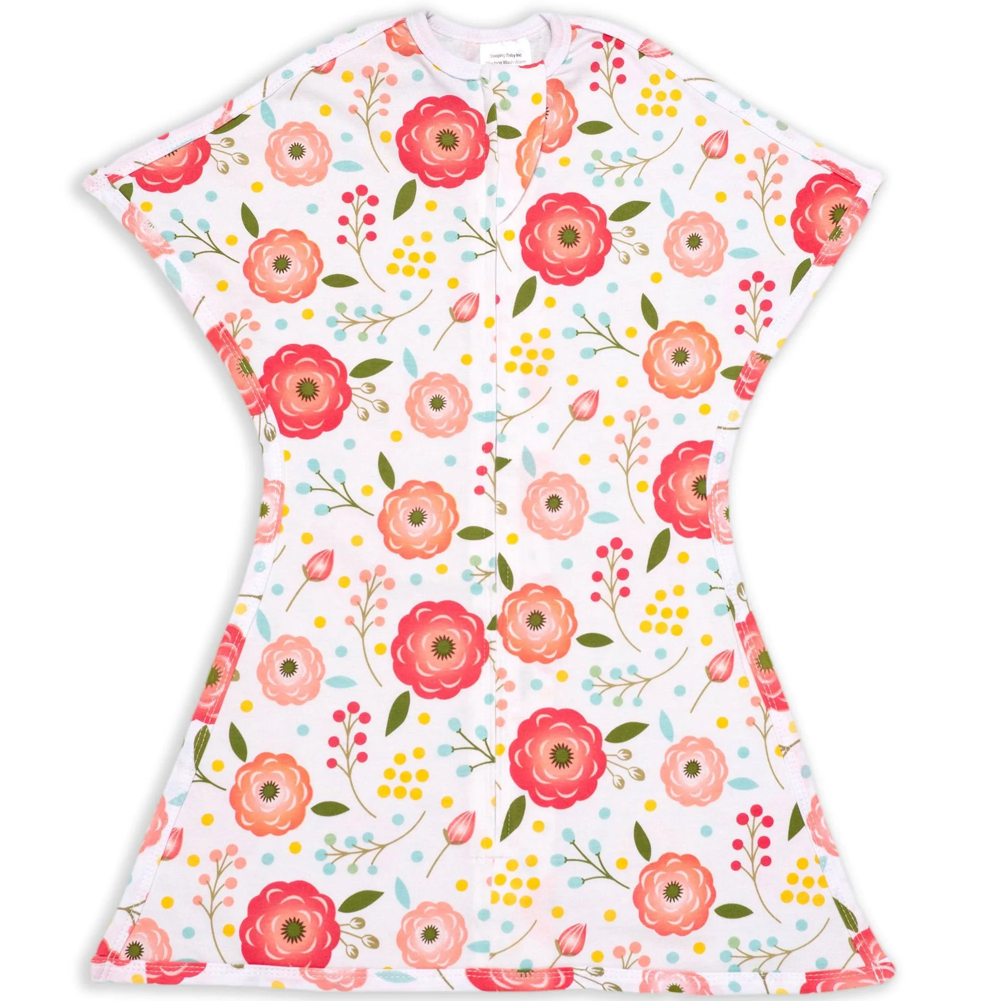 Sleeping Baby Garden Dreams Zipadee-Zip Swaddle Transition