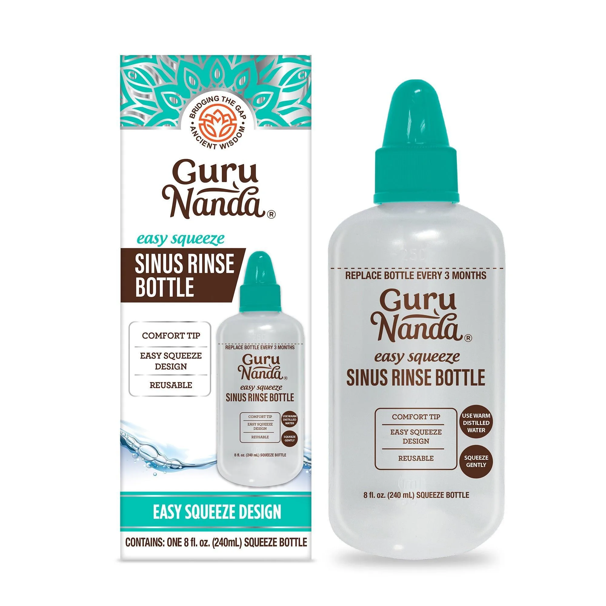 How to Use GuruNanda Sinus Rinse Bottle for Nasal Relief: A Step-by-Step Guide