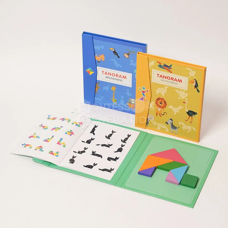 Libro Magnético de Tangram Montessori