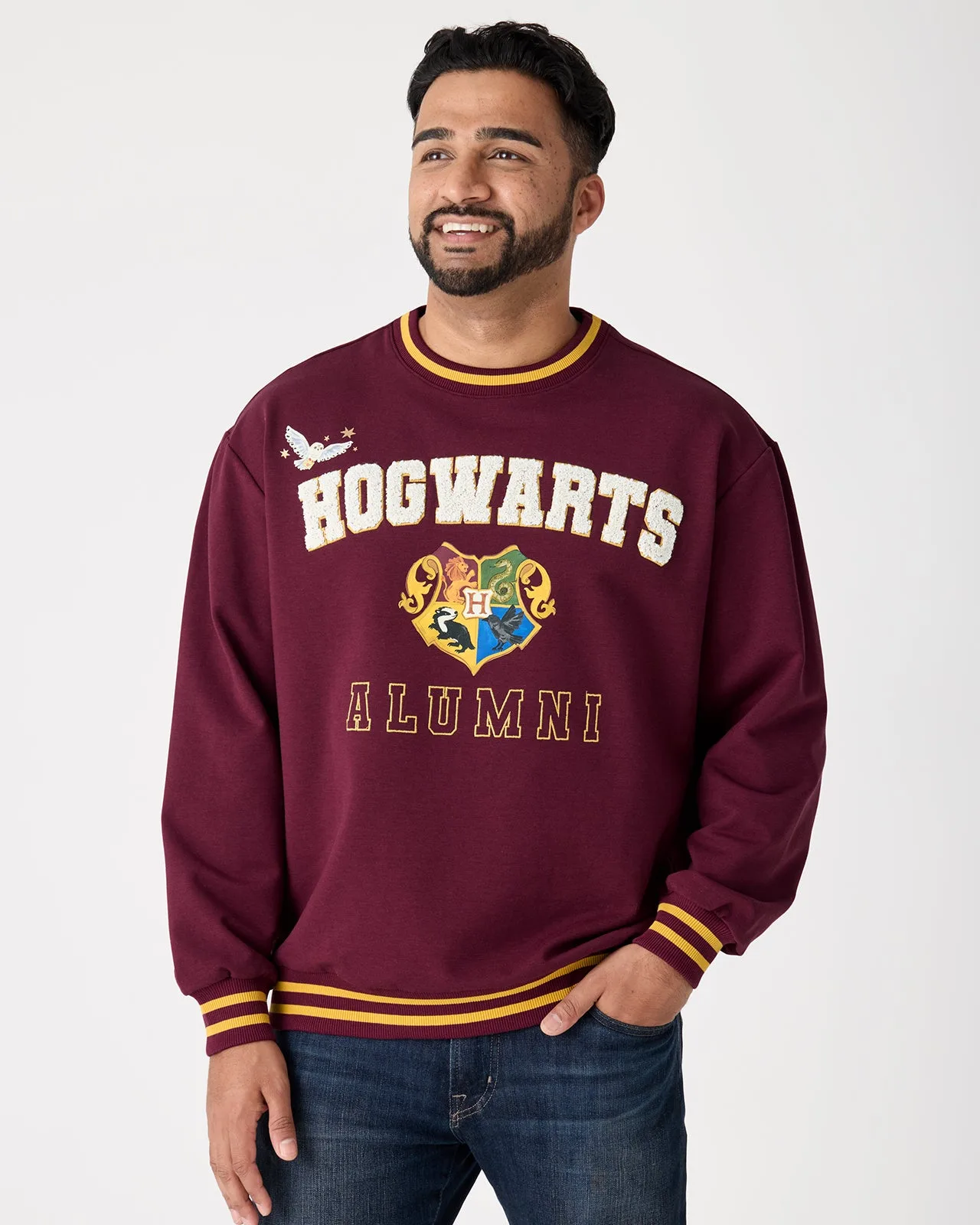 Harry Potter Adult Crewneck Sizing and Fit Guide