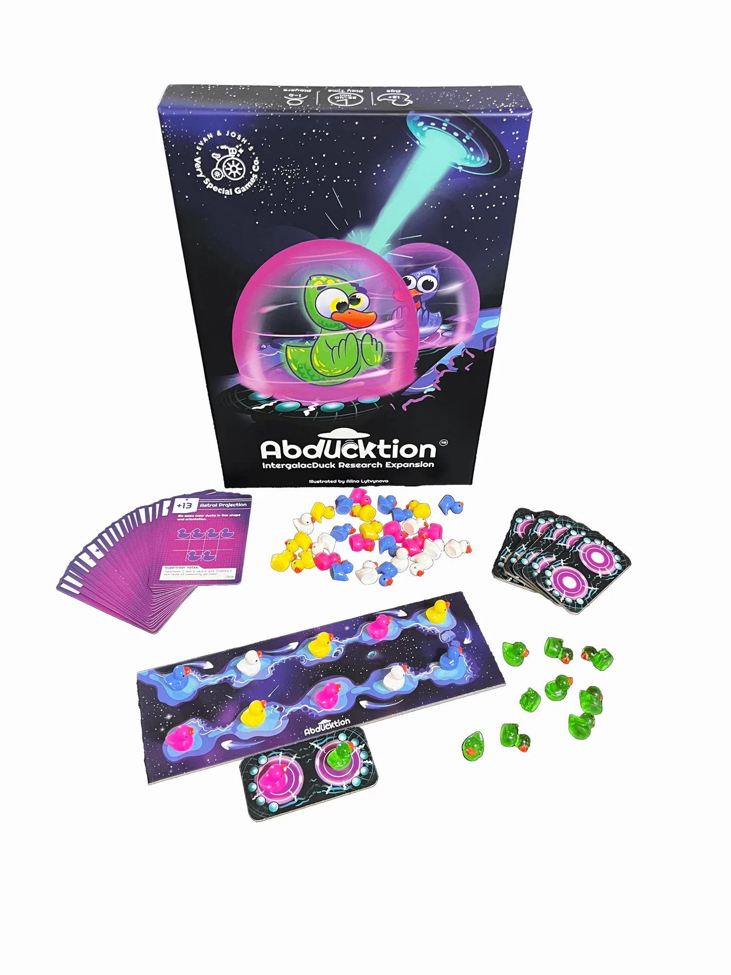 Abducktion IntergalacDuck Expansion: Setup and Strategy