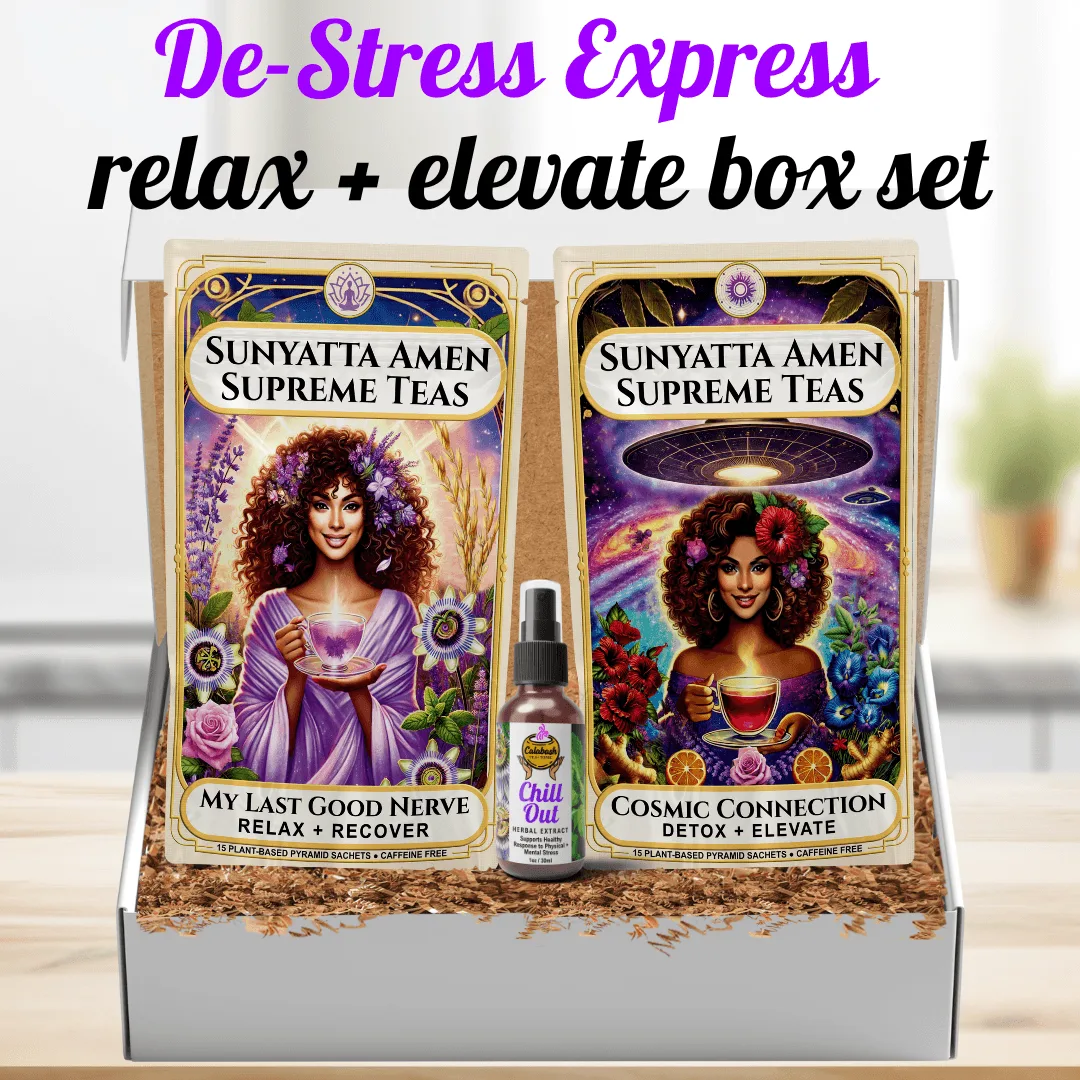 DE-STRESS EXPRESS: relax + elevate Box Set