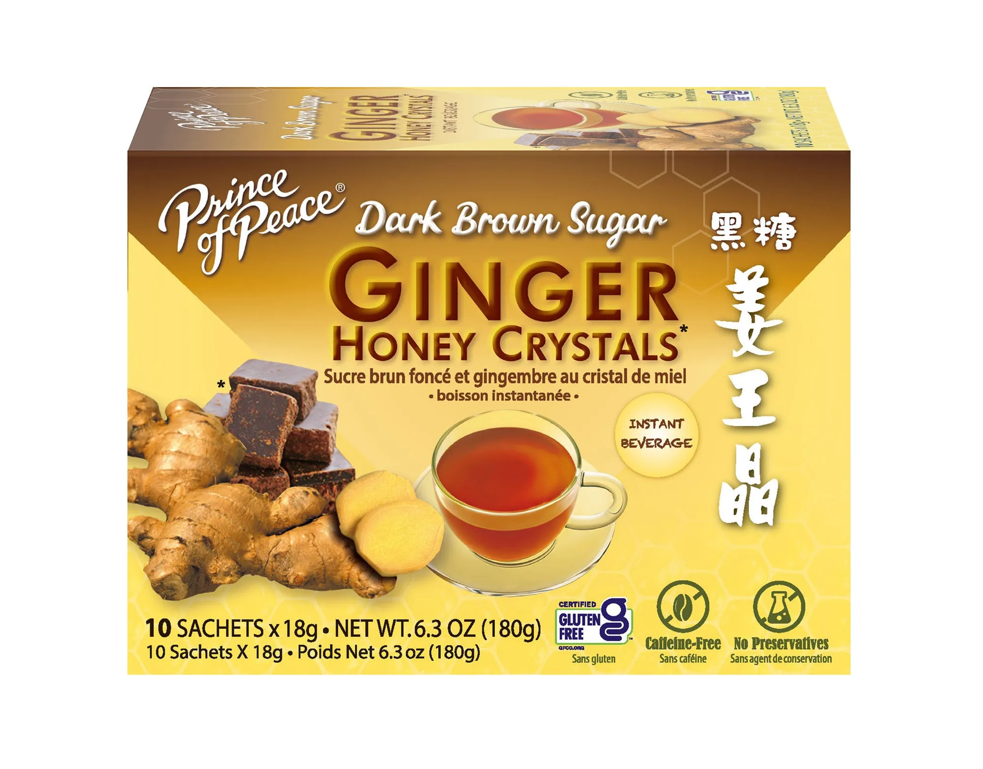 Prince of Peace Instant Ginger Honey Crystals: Uses & Benefits