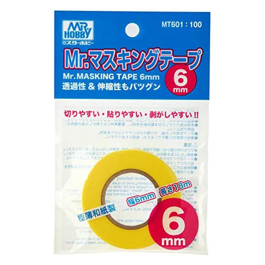 Masking Tape for Gunpla: MT601 6mm Fixes