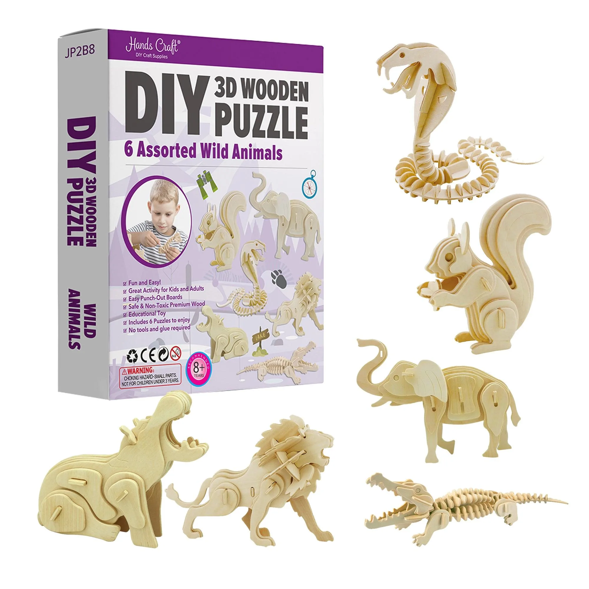 Hands Craft | Wild Animals