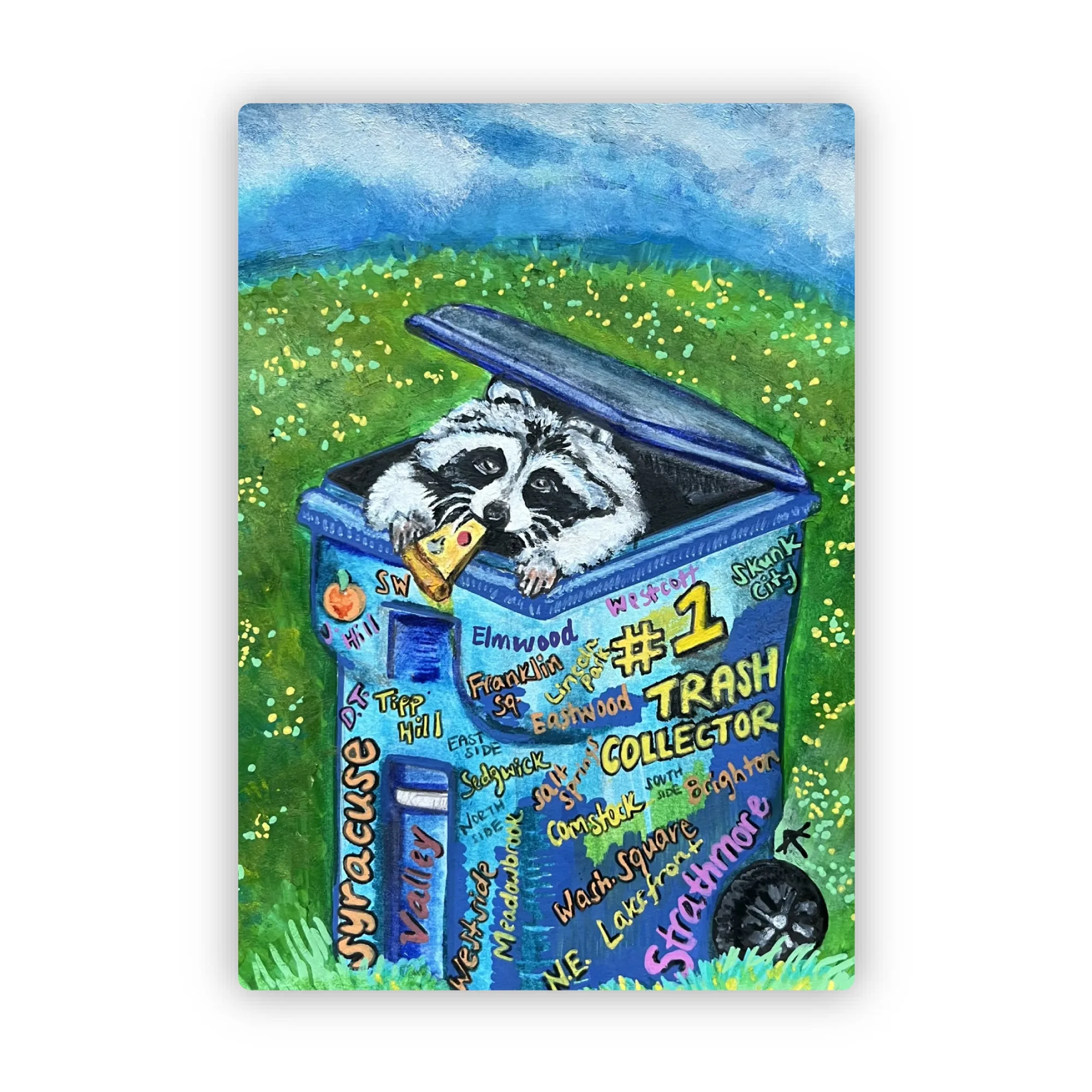 #1 Trash Collector Sticker