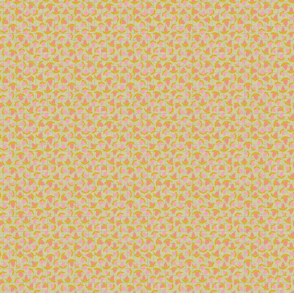 Flower Buds from Tiger Pland by Sara Golden from Andover Fabrics
