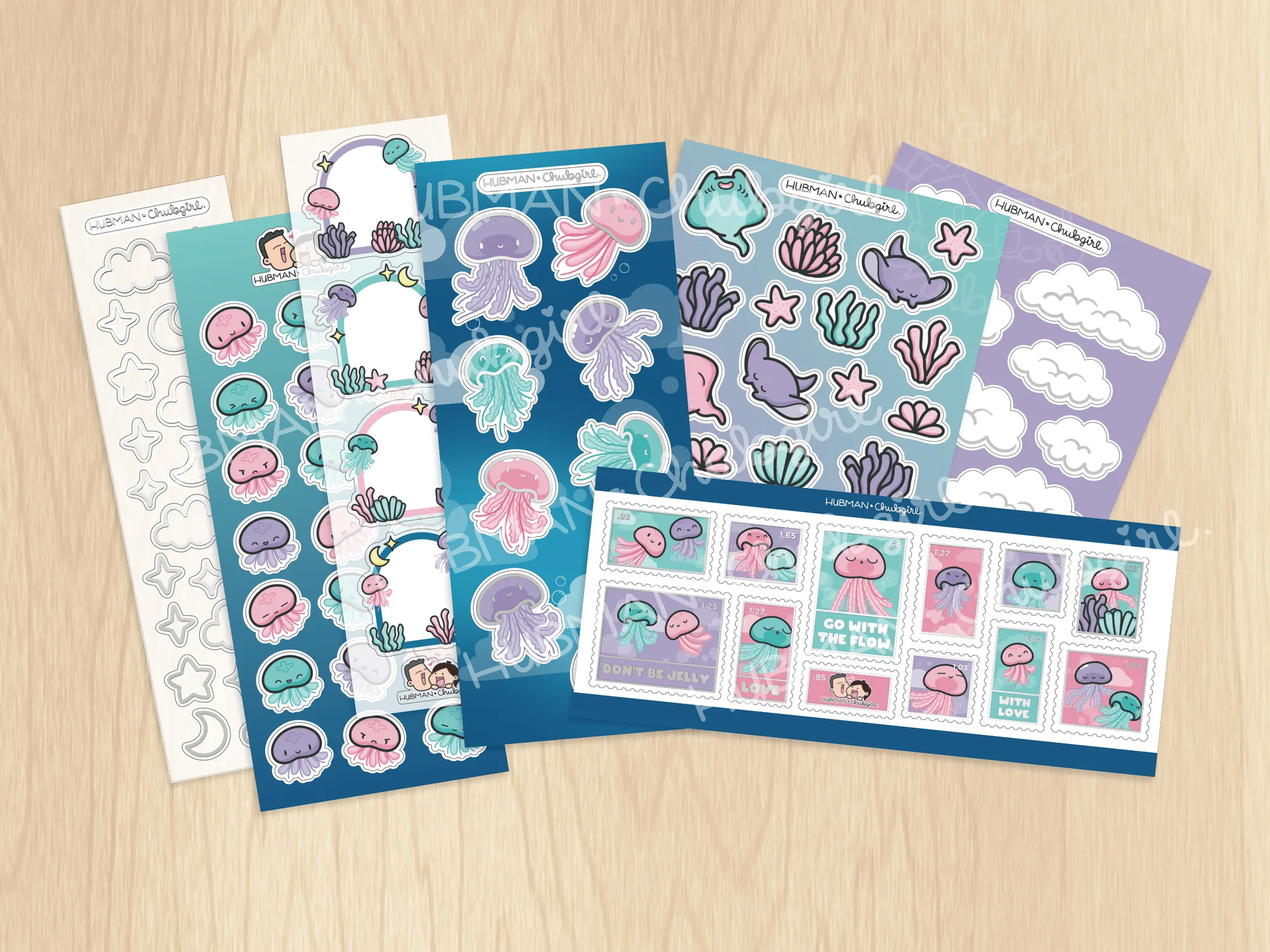 Stickerpakket-ideeën voor thematisch journaling