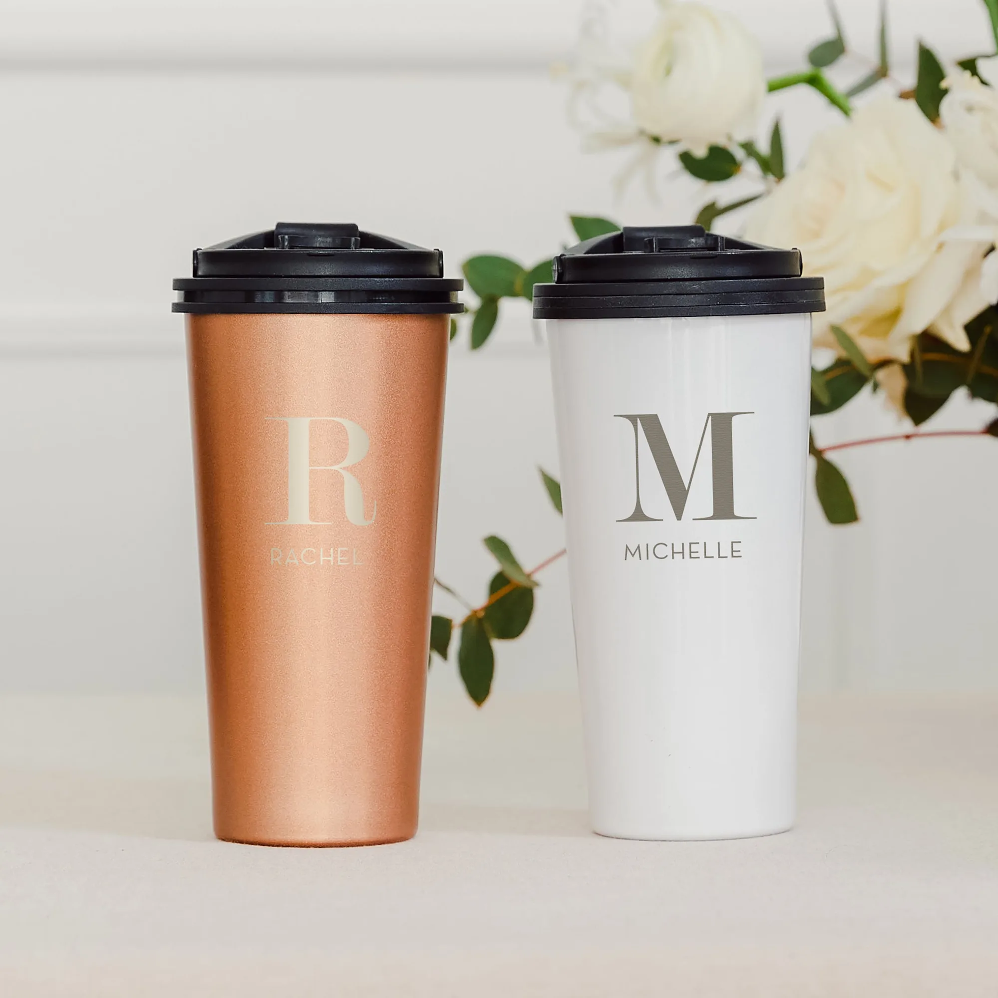 Como personalizar uma caneca de viagem em aço inoxidável como presente