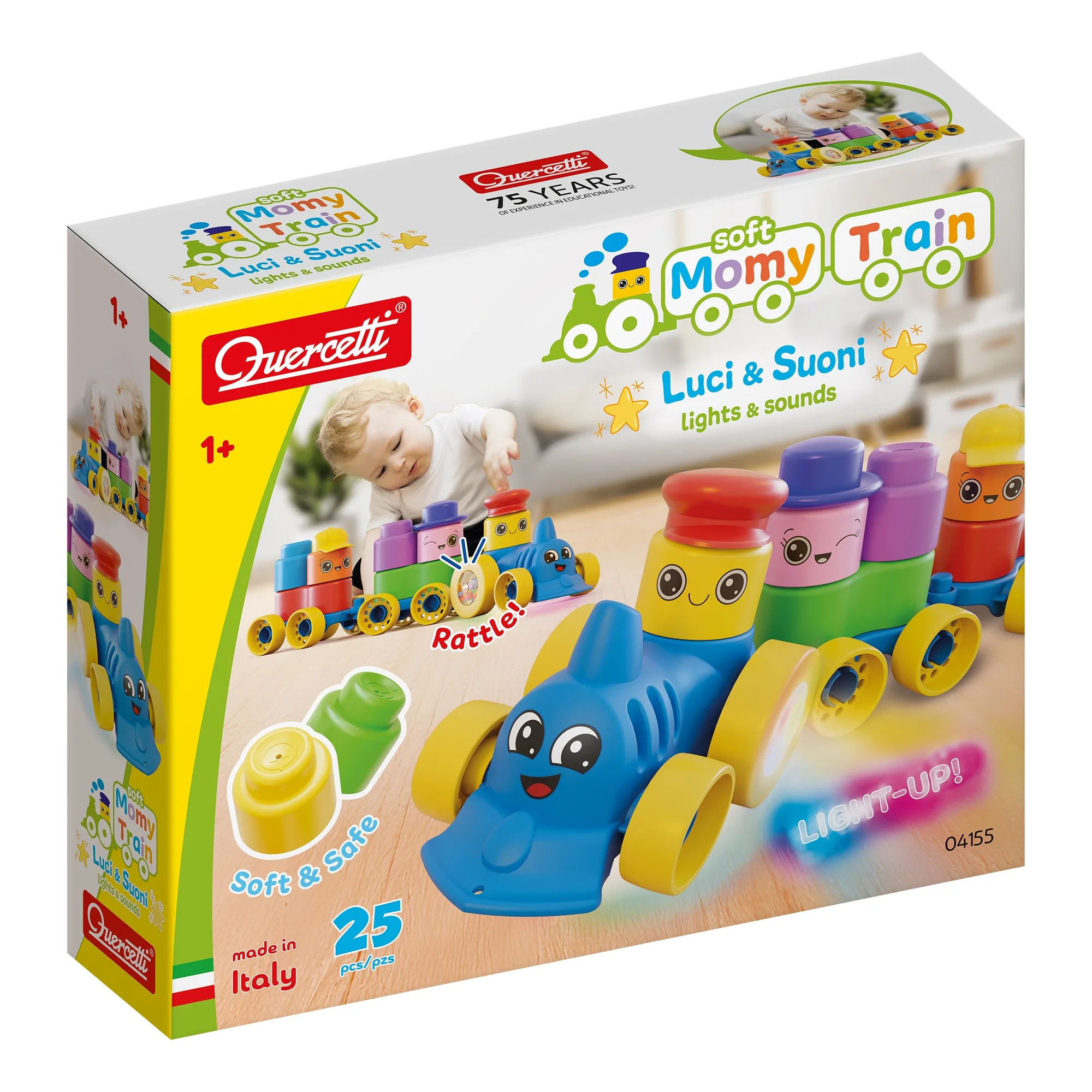 Soft Train Play: How to Encourage Baby Crawling