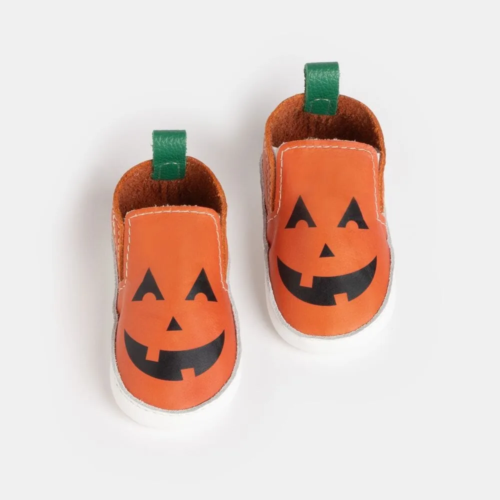 Jack O'Lantern Slip On Baby Shoe