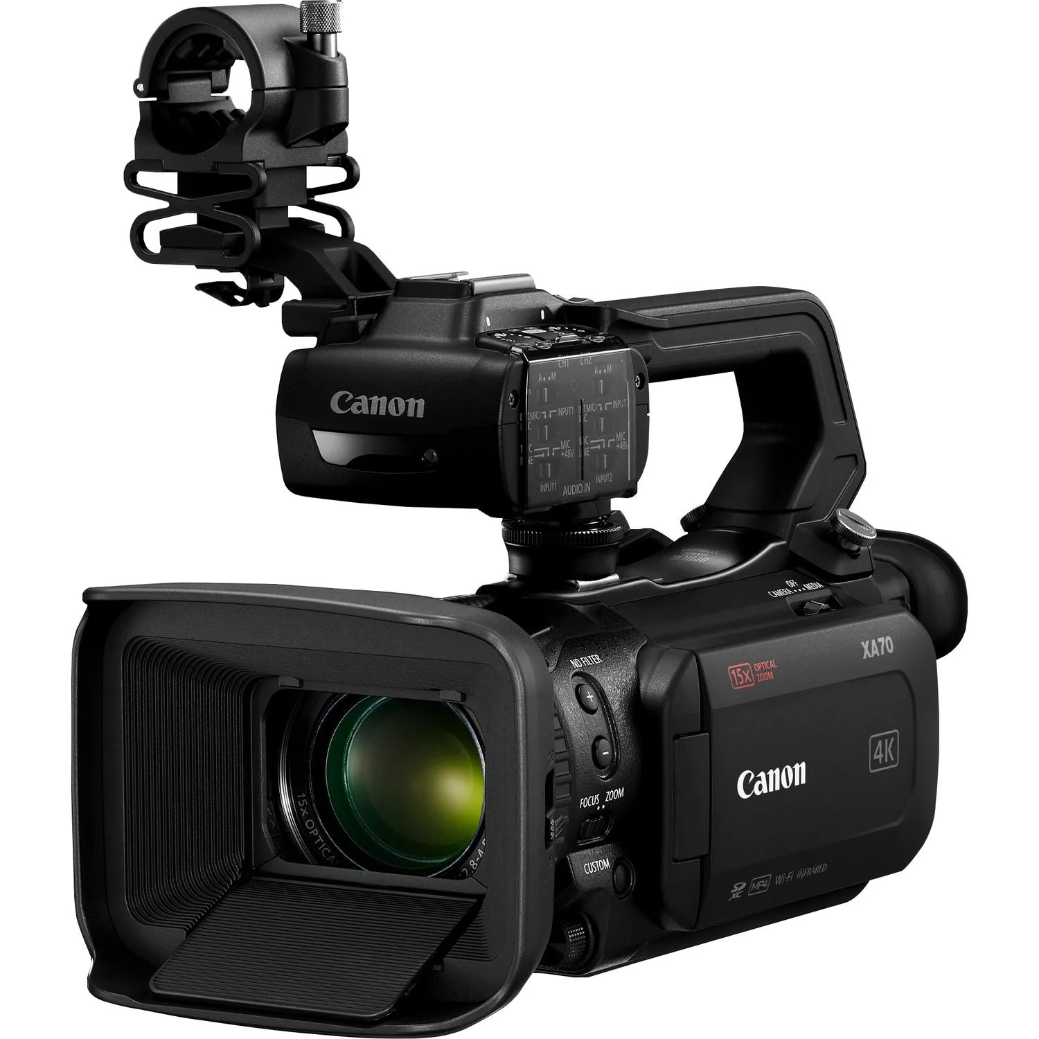 Panasonic HC-X2000E vs Canon XA70 : Caméscope 4K compact