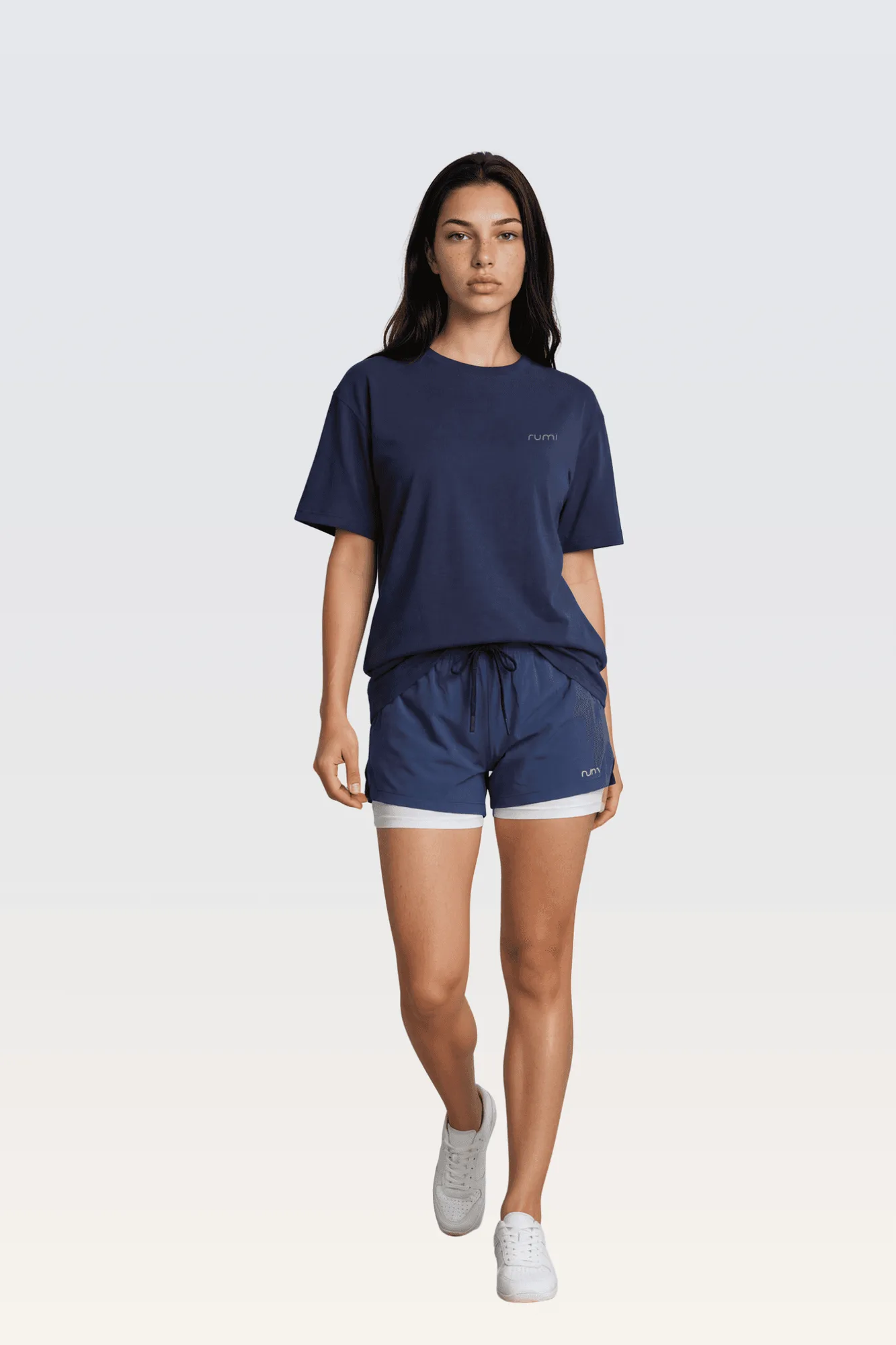 U StarAir Train Shorts With Lining - Midnight