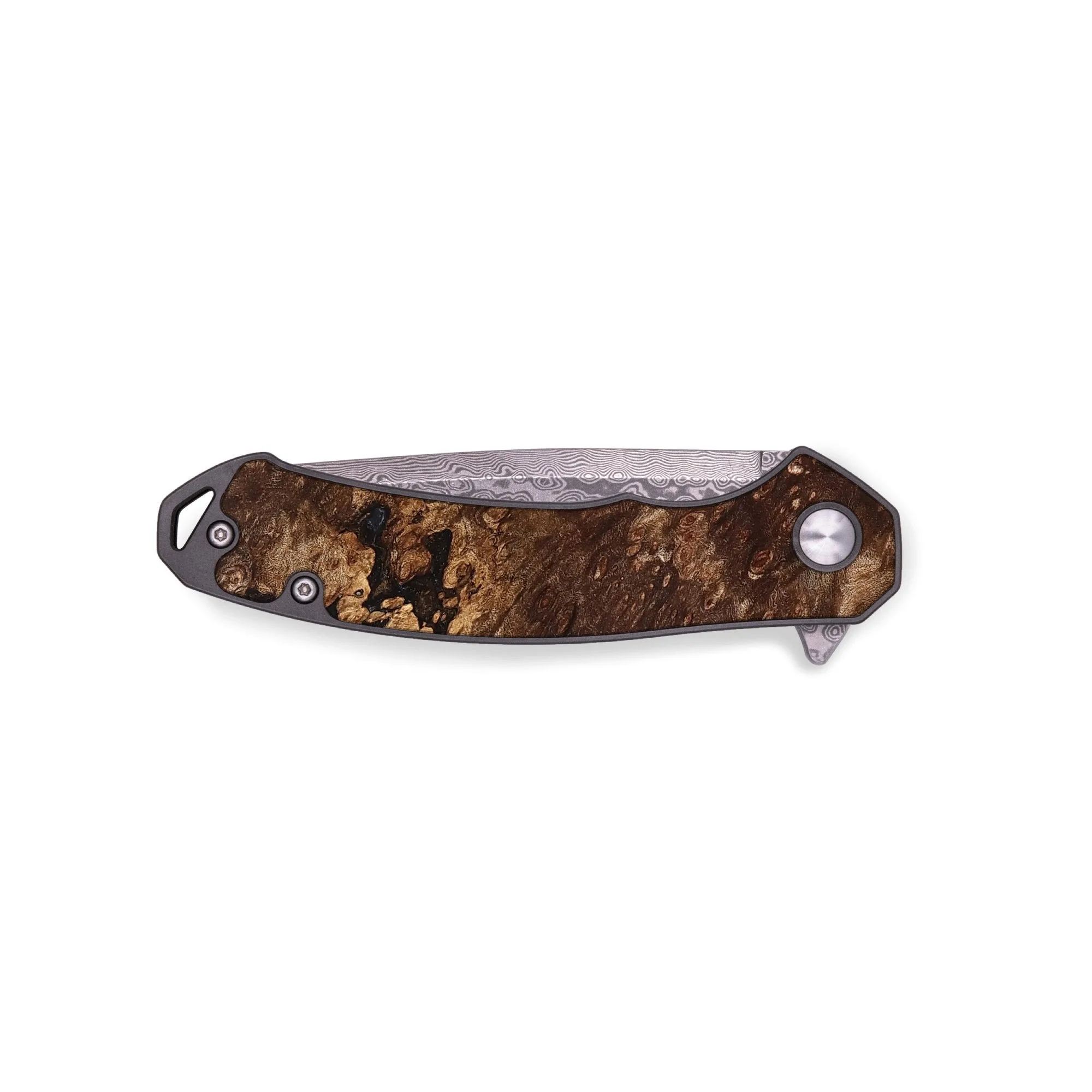 EDC Wood Pocket Knife - Benson (Wood Burl, 824072)