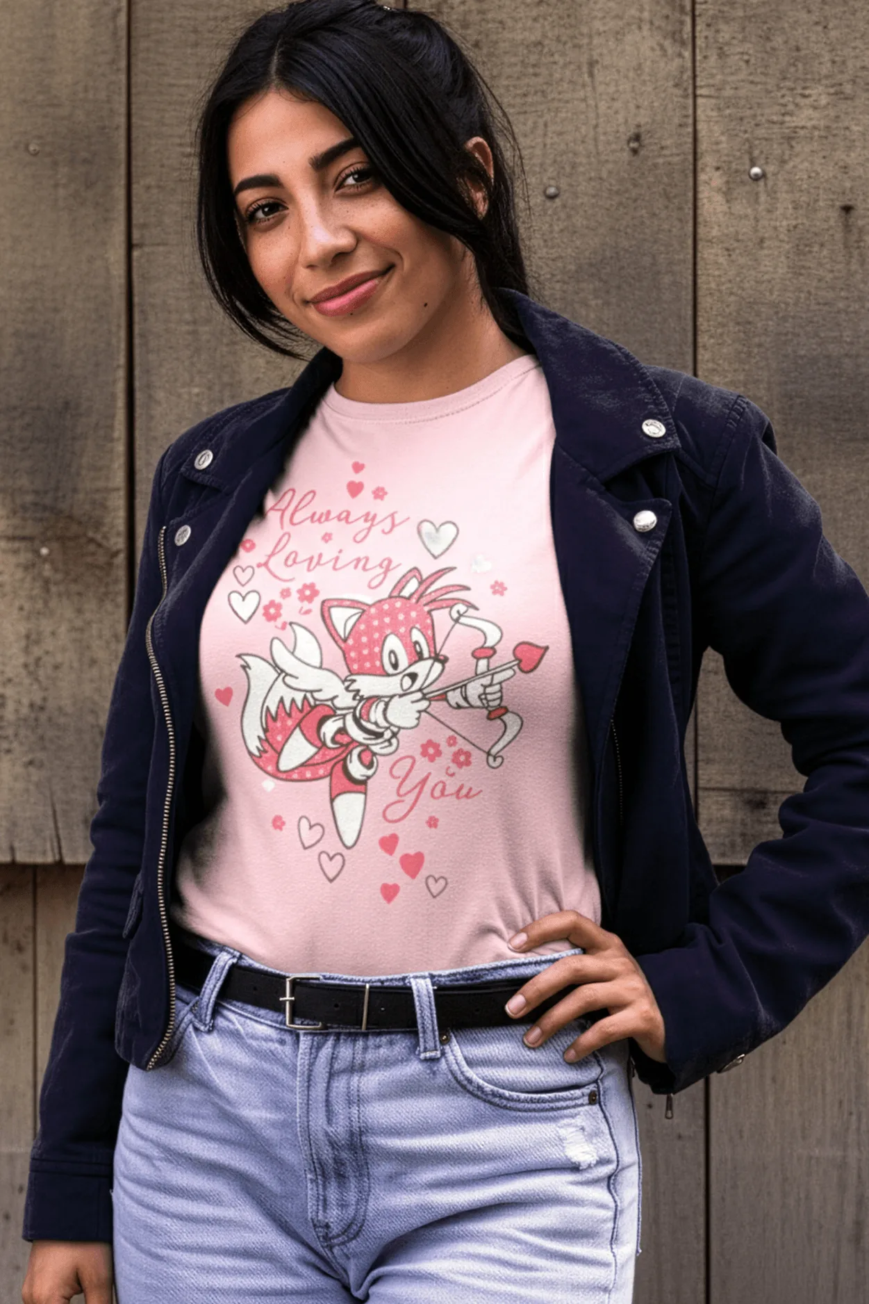 Sonic the Hedgehog : T-shirt Tails Toujours Amoureux de Toi