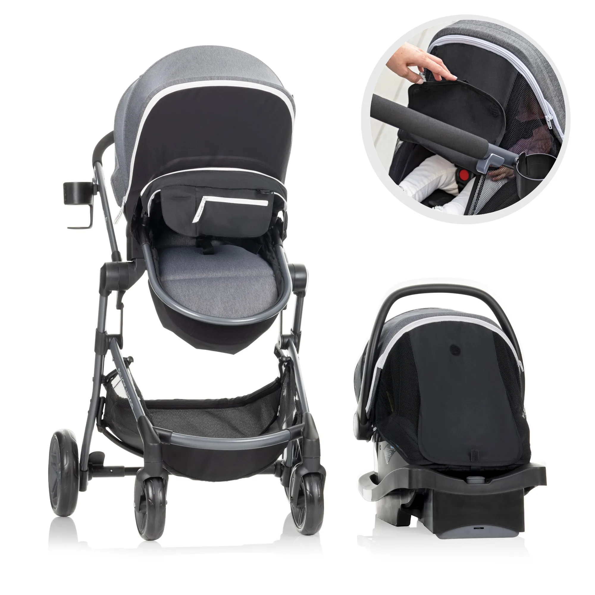 Omni Plus vs Pivot Vizor Travel System : Différences clés
