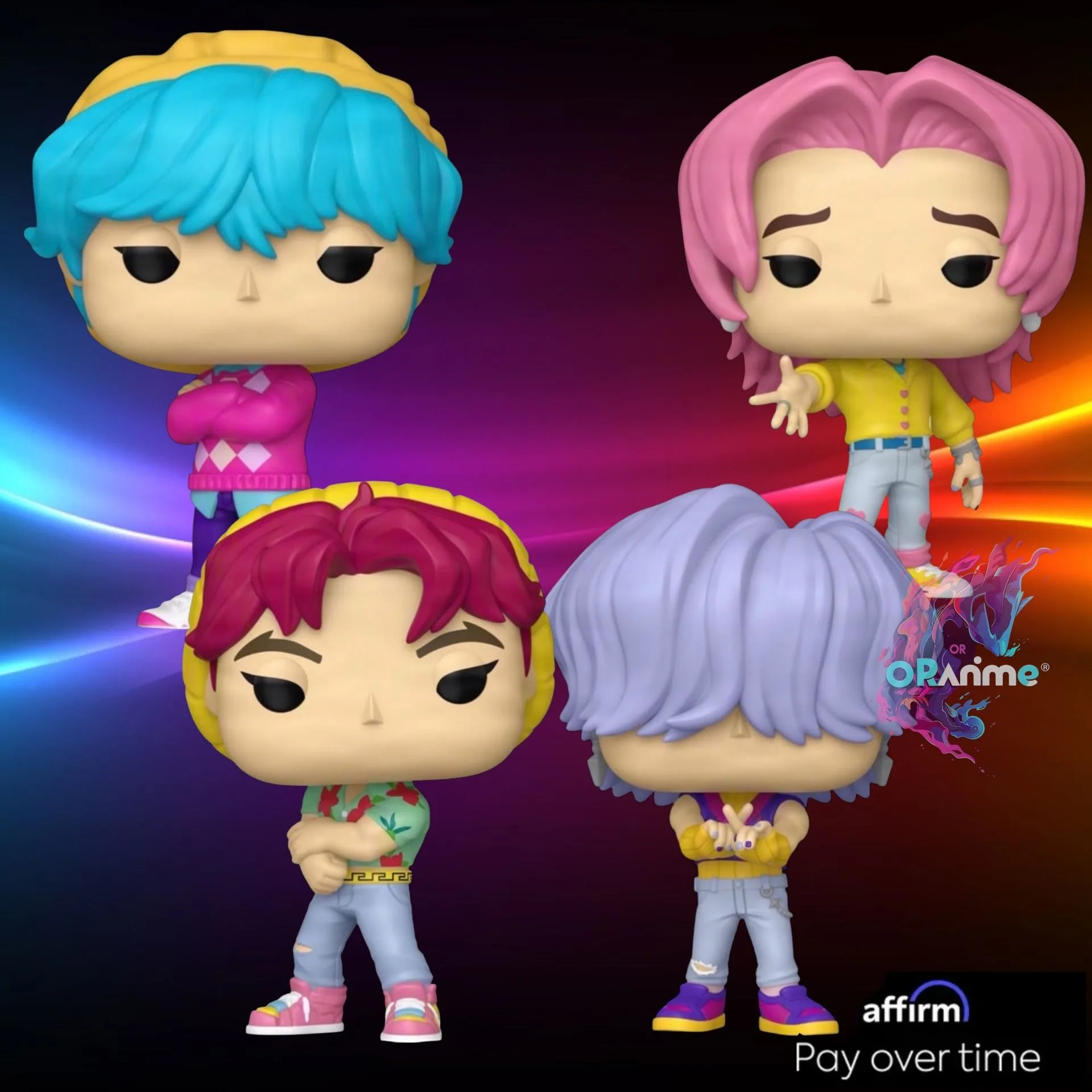 Funko Pop! Saja Boys Bundle – Set Completo K-Pop Demon Hunters (4 Figure)