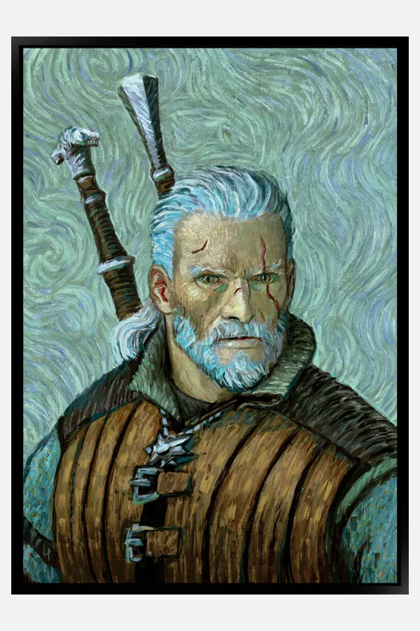How to Display Your Witcher Van Gogh Lithograph