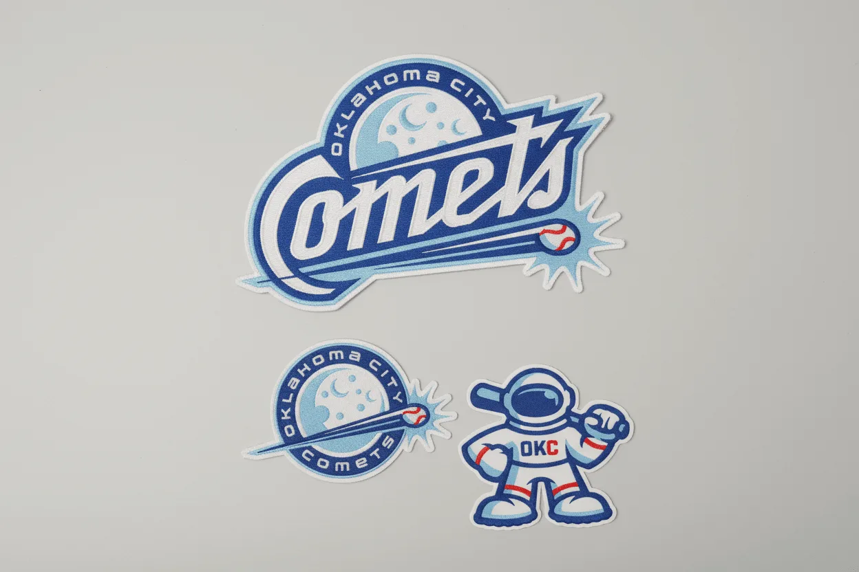 OKC Comets 3-pack Decal