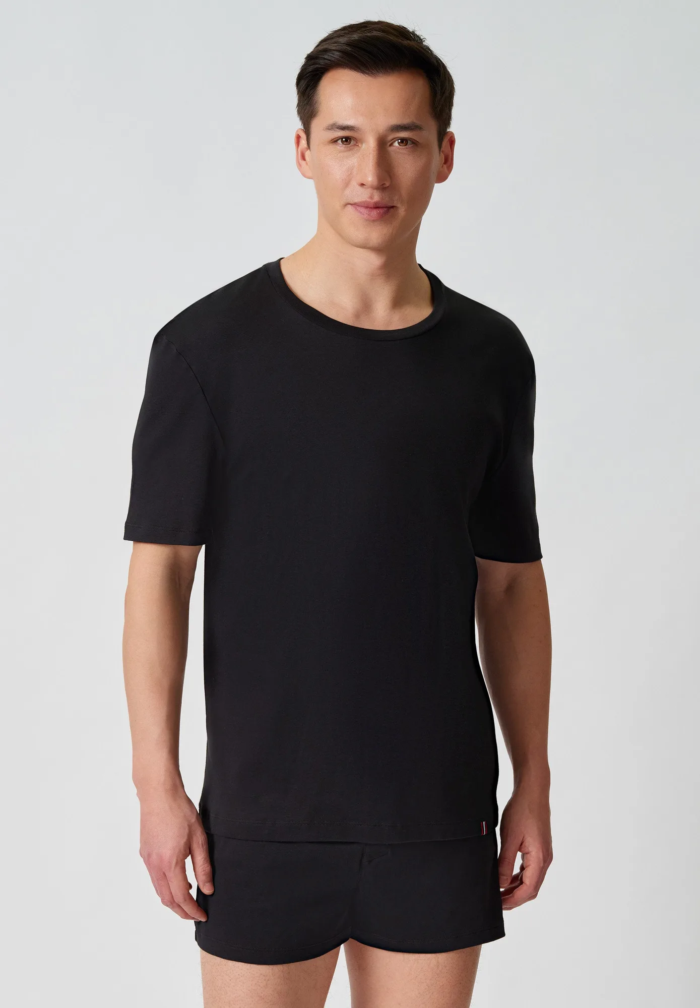 Cotton Classic Shirt kurzarm | black 110165-017665