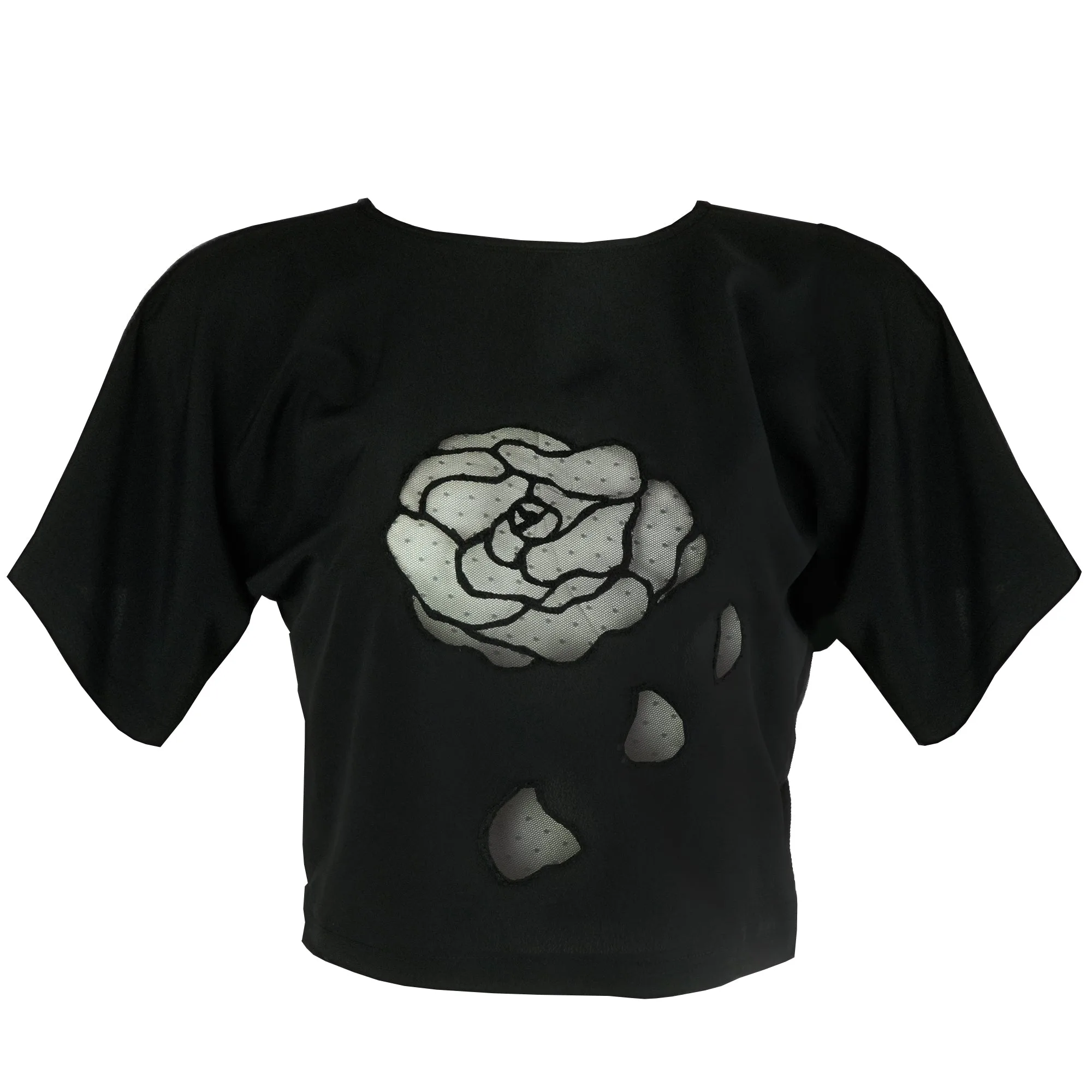 ROSE CROP TOP