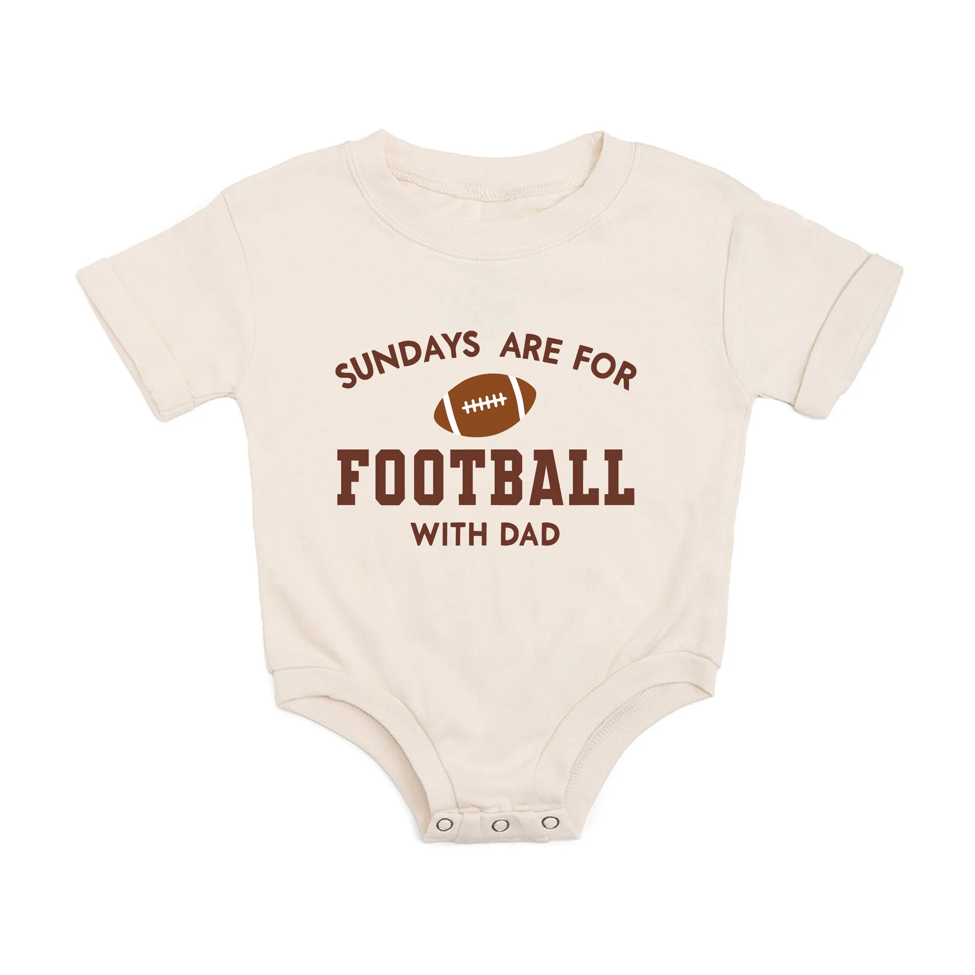 Sweet Wink - Sundays Are For Football Short Sleeve Romper - Baby Clothing