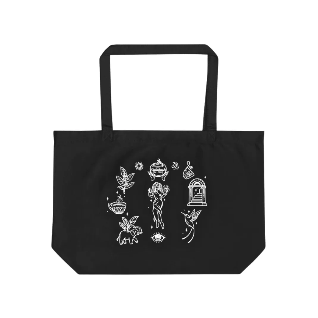 Come abbinare la borsa Calabash Icons Black Tote per tutti i giorni