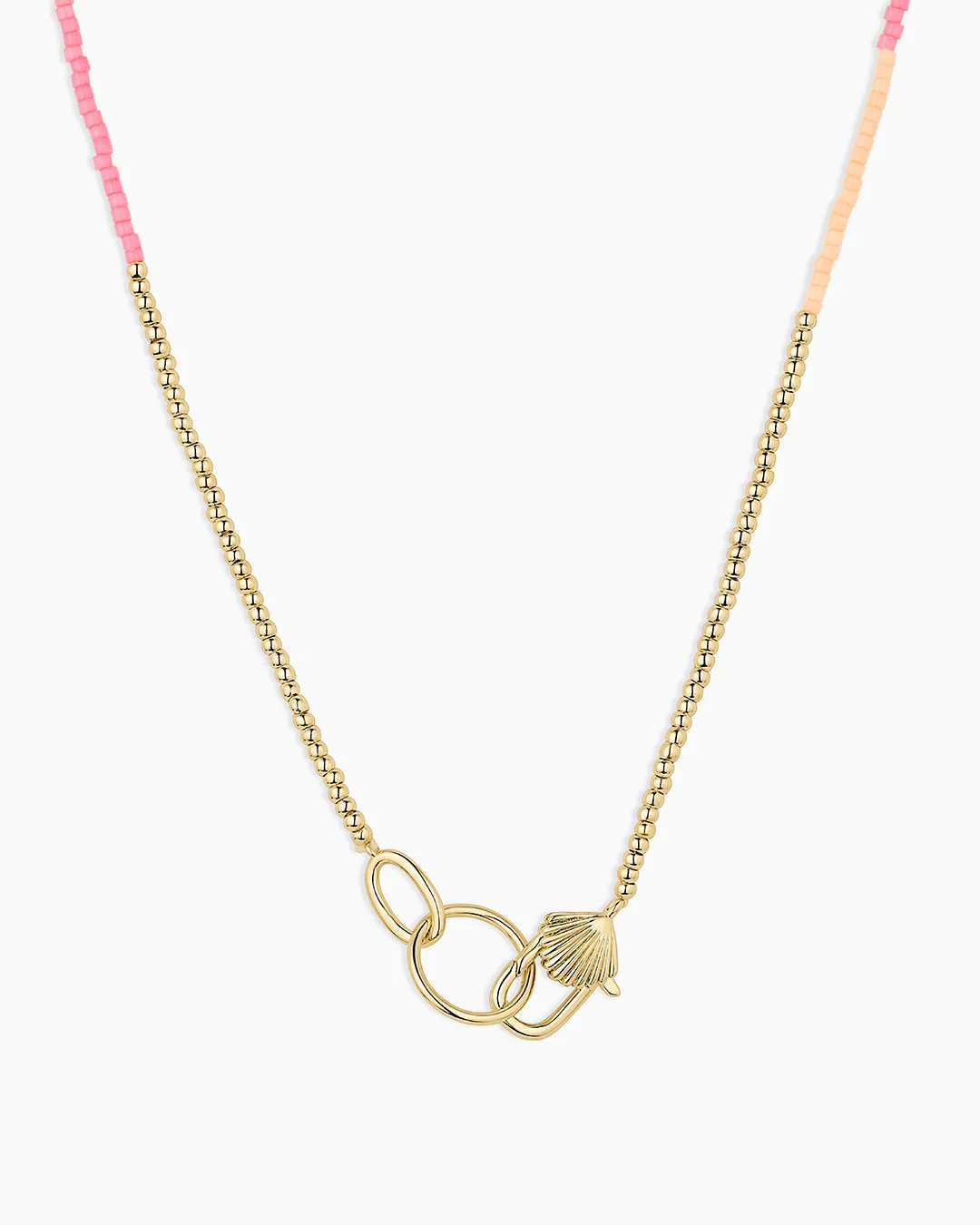 Collar Scallop Padlock Sunset
