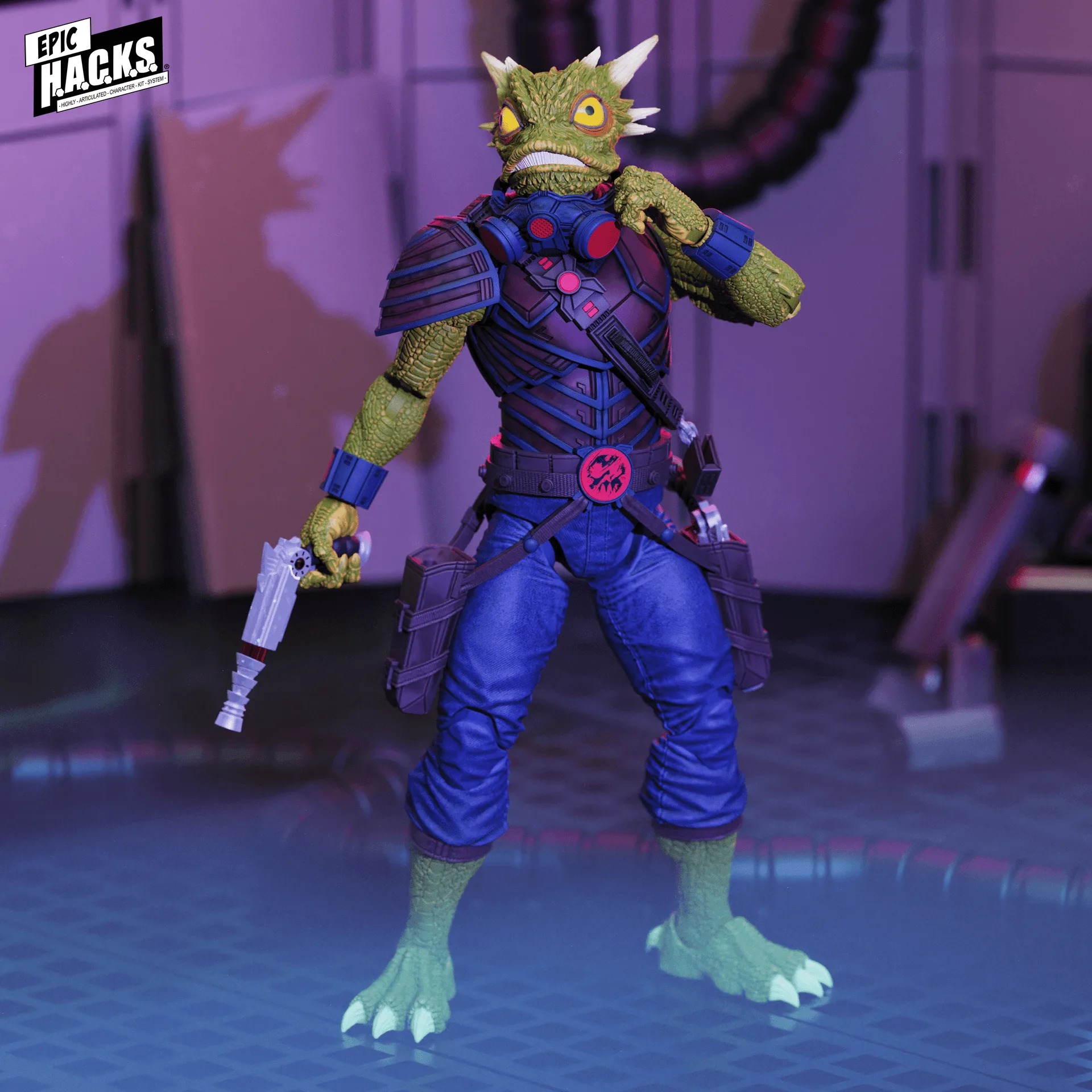 Akční figurka Epic H.A.C.K.S. Core v měřítku 1:12 | Temná ruka: Vesmírný pirátský klan