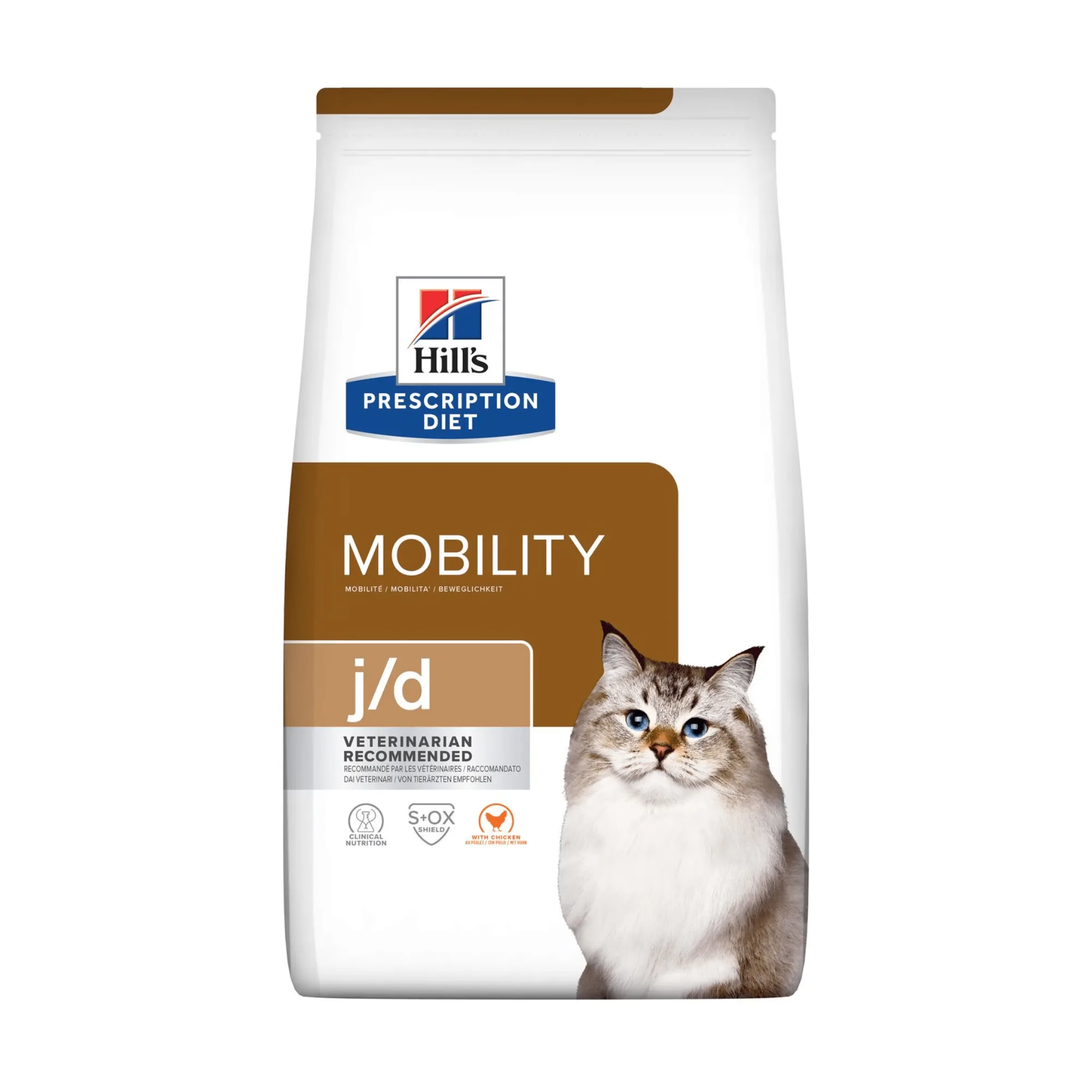 Hills Prescription Diet J/D Joint Mobility Dry Cat Food - 3kg