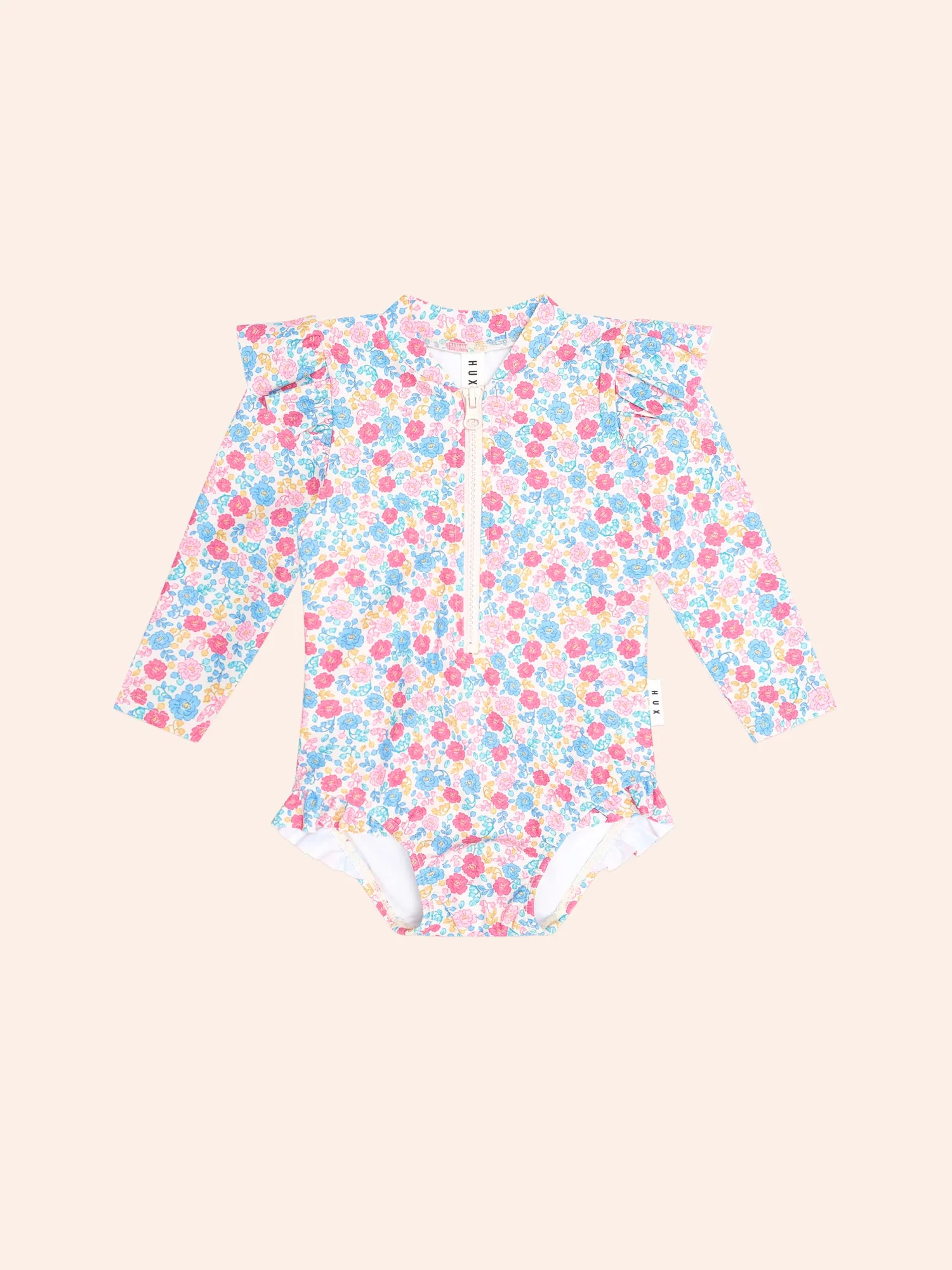 Vintage Floral Swimsuit