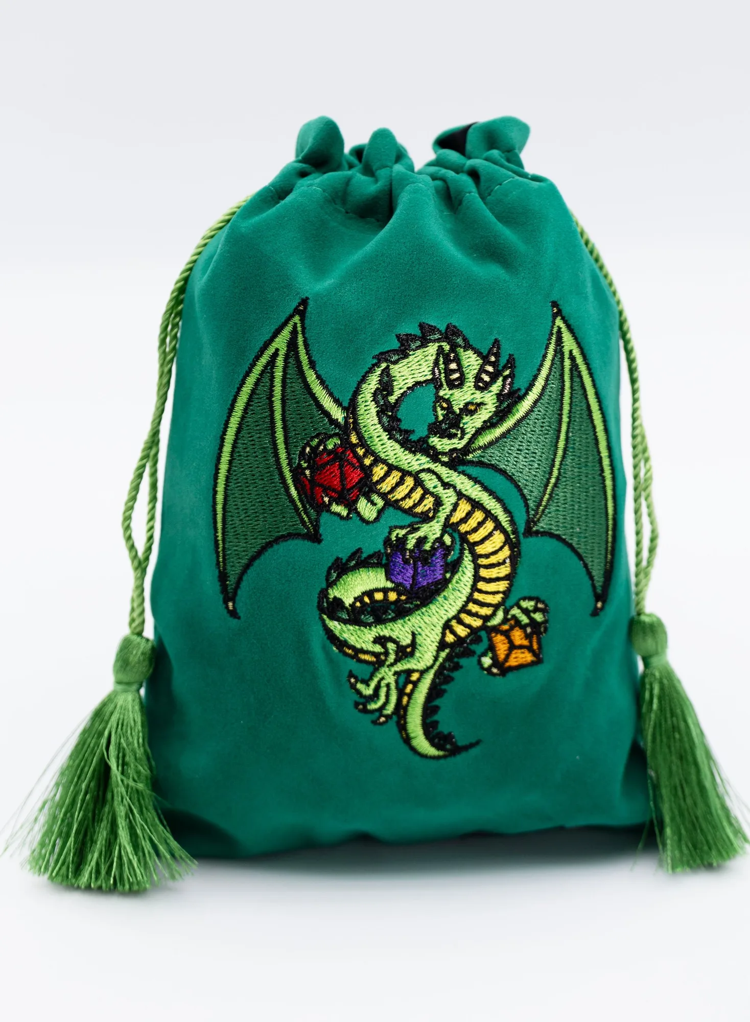 Dice Bag - Green Dragon